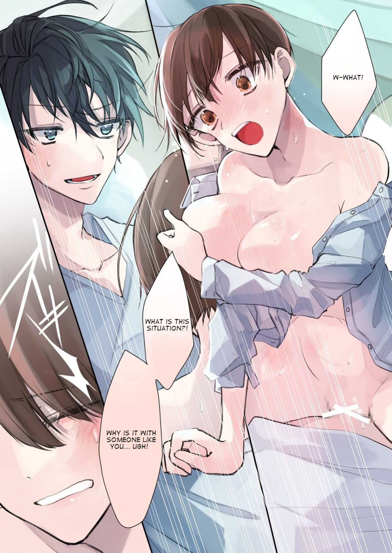 [Amuai Okashi Seisakusho (Namamugi, Sanada)] TS-kko Hyoui Appli ~Kachiki na TS-kko wa Suki Katte ni Karada o Tsukawarete Kizuitara Mesuochi Shitemashita~