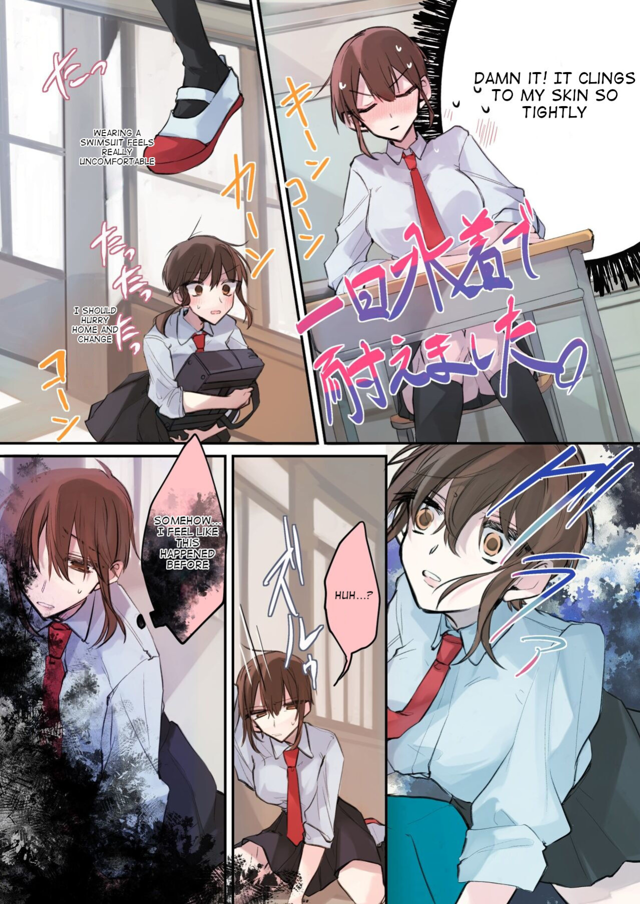 [Amuai Okashi Seisakusho (Namamugi, Sanada)] TS-kko Hyoui Appli ~Kachiki na TS-kko wa Suki Katte ni Karada o Tsukawarete Kizuitara Mesuochi Shitemashita~