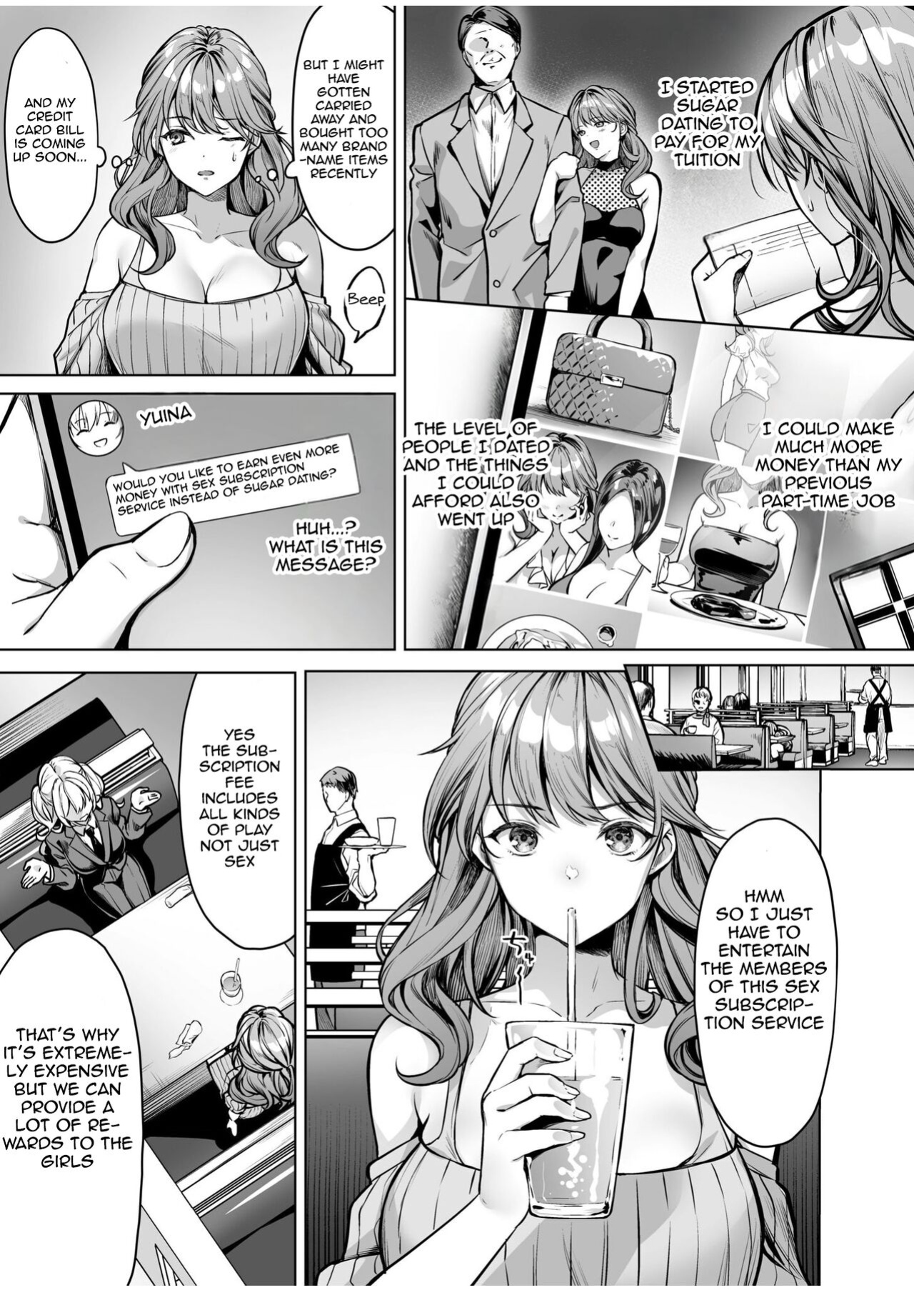 [Yomogi Mametarou] Subscription Girls ~Rent Out Troubled Beauties~ (1-2) | Subsc Girl ~Wakeari Bishoujo Okashi Shimasu~ (1-2) [Aishi21]