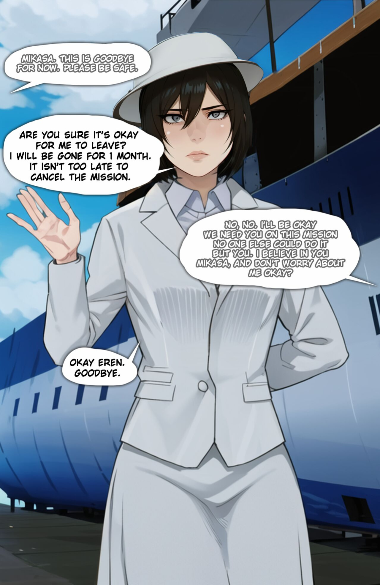 [Inusanjp] Mikasa in Marley 1-4