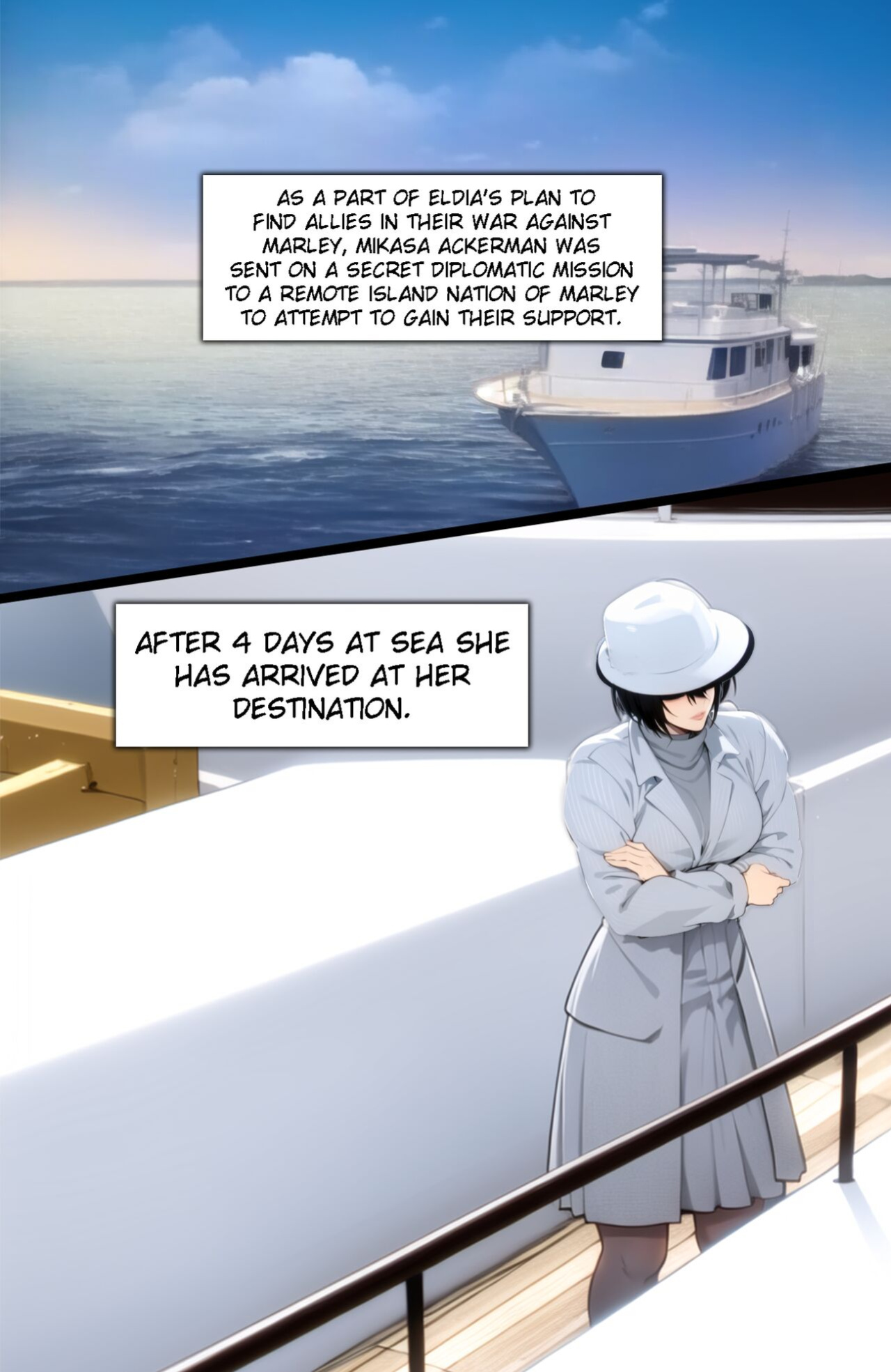 [Inusanjp] Mikasa in Marley 1-4