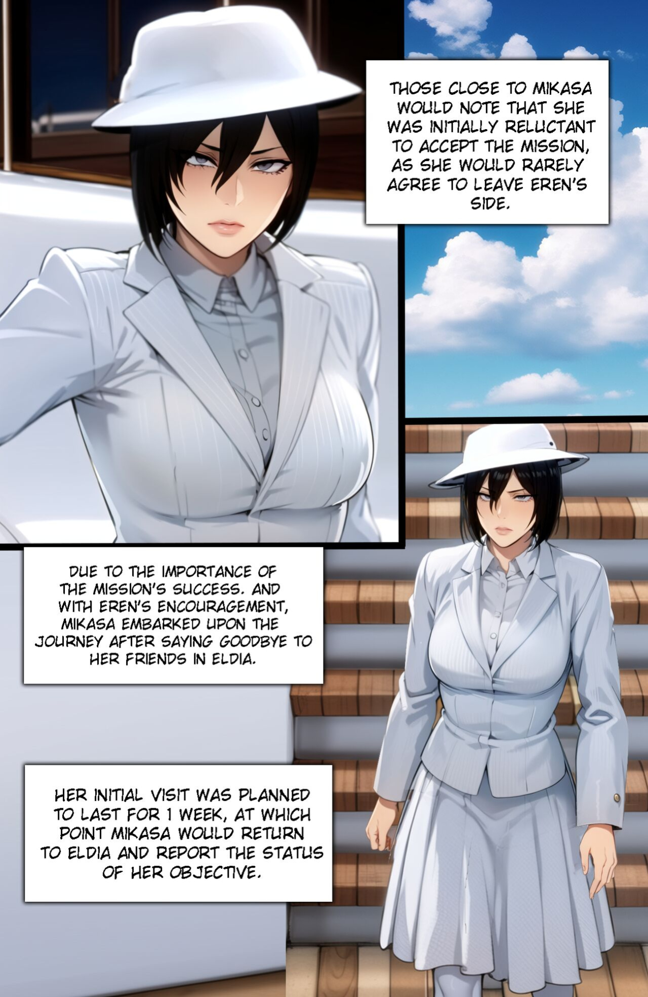 [Inusanjp] Mikasa in Marley 1-4