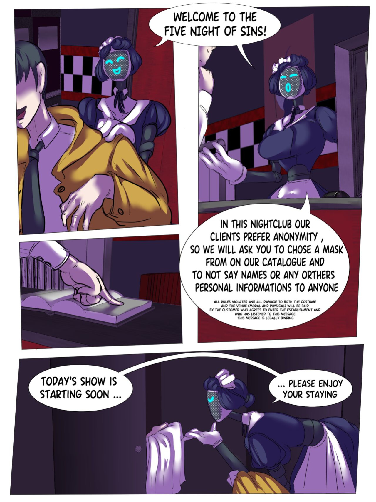 [Trem.hunt.er] Five nights of sins (night 1) eng
