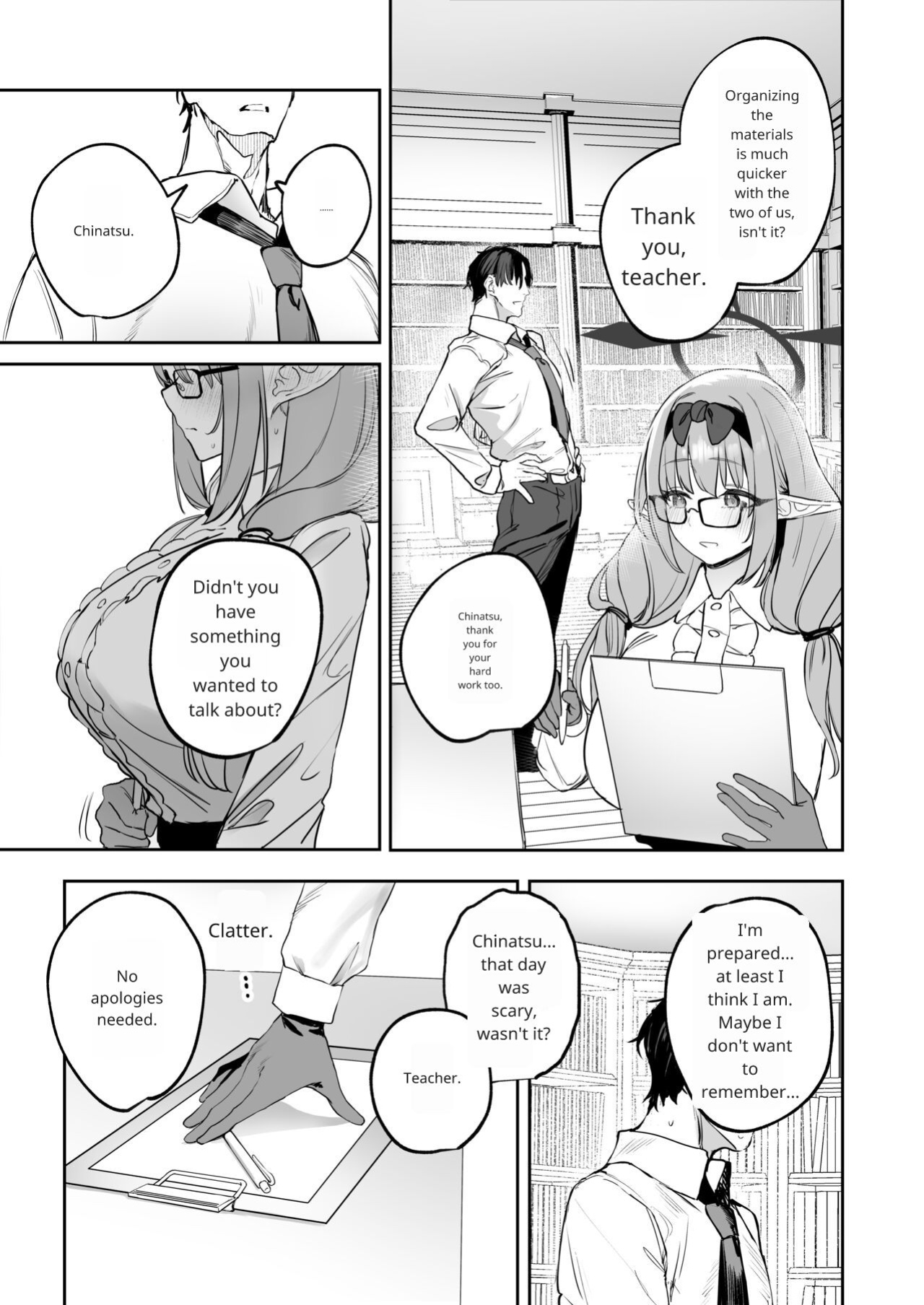 [Kawaraya-Koubou (Kawaraya)] Ore no Seito wa Succubus Kamo Shirenai (Blue Archive)