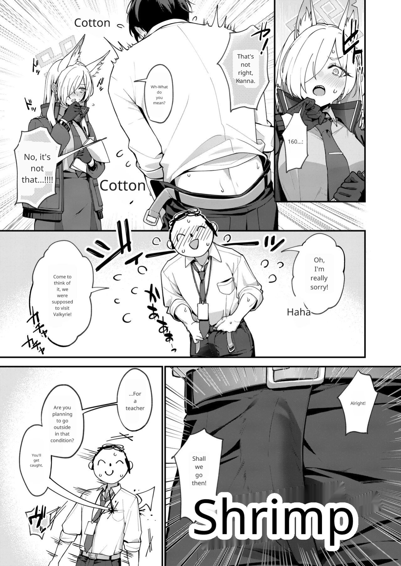 [Shiba no Shippo (Shiba Aya)] Kanna to Himitsu Kyouyuu (Blue Archive)