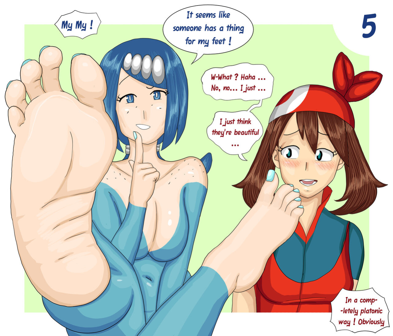 [Lord-mightyF] May and lana’s Mother (Pokemon)