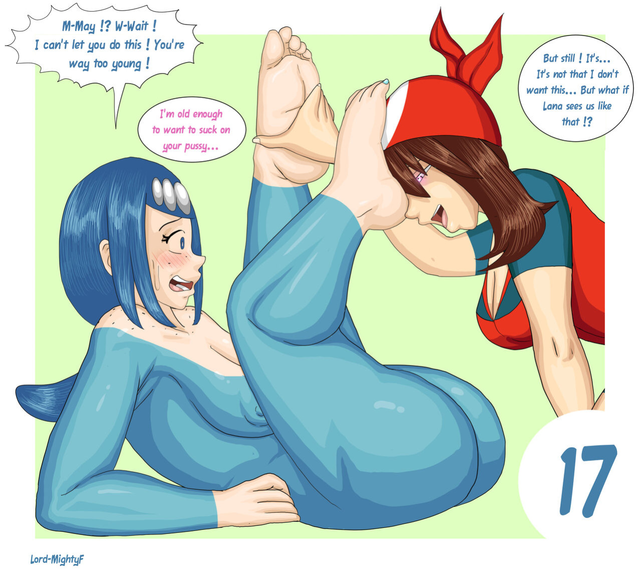 [Lord-mightyF] May and lana’s Mother (Pokemon)