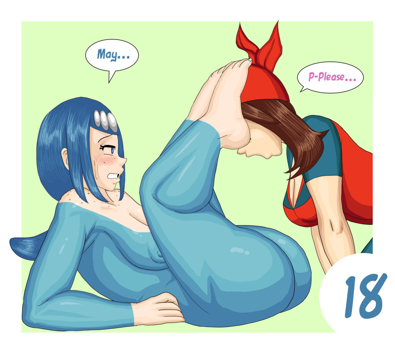 [Lord-mightyF] May and lana’s Mother (Pokemon)