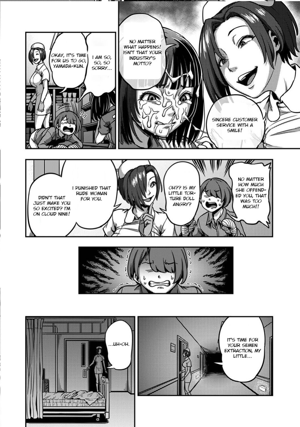 [Kameyama Shiruko] Sakusei Byoutou ~Seikaku Saiaku no Nurse shika Inai Byouin de Shasei Kanri Seikatsu~ Ch. 6.5 | Life in a Hospital With Only the Worst Nurses! Ch. 6.5 (COMIC Ananga Ranga Vol. 76) [nudgenudge]