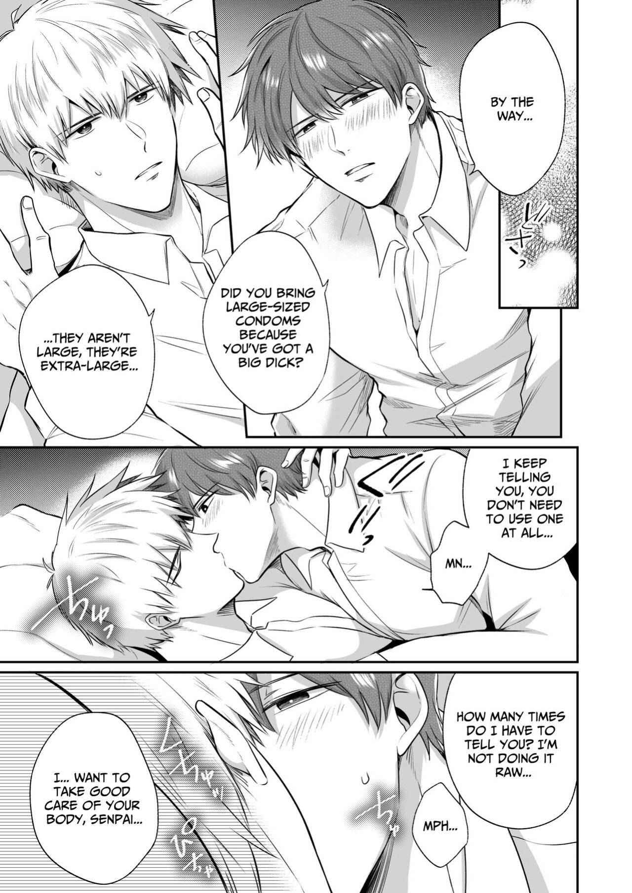 [SUMESHIYASAN] Office Worker's Love Hotel 3 Guys' Night EROS ~Senpai, can we do it Raw~