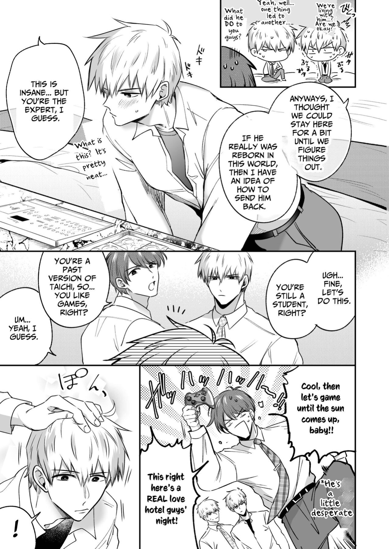 [SUMESHIYASAN] Office Worker's Love Hotel 8 Guys' Night EROS - College Boy Double-Dicked in a New World