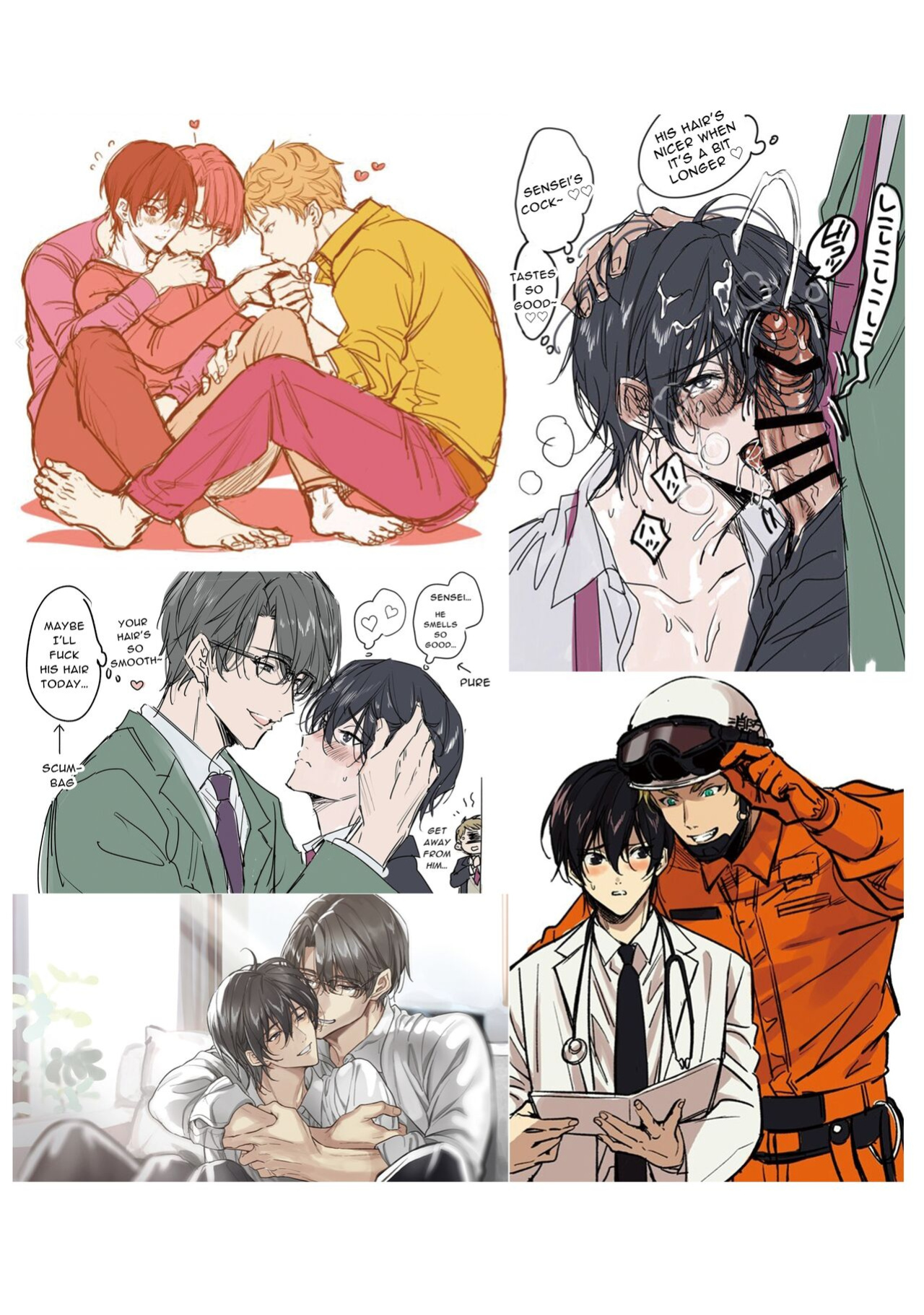 [Amarans (Fujimura Marina)] Diligent Student Doesn't Want His Naughty Lessons To End