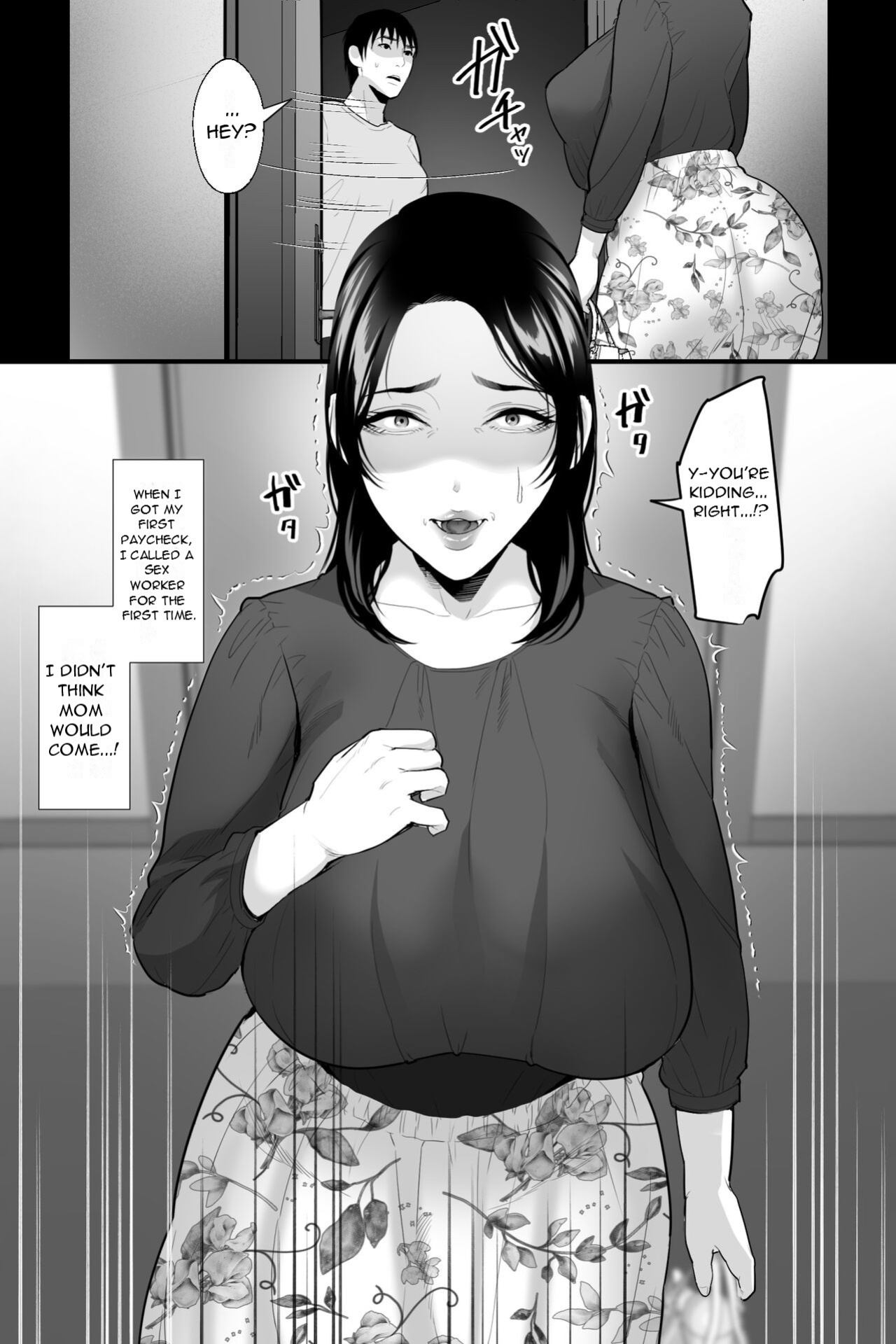[Ginshio Honpo (Ginen)] Saggy-Breasted Woman's Flesh Pot~My Frustrated Mother Was a Lewd Big-Breasted Call Girl, So I turned Her into a Masturbator by... [DarklordMTLs]