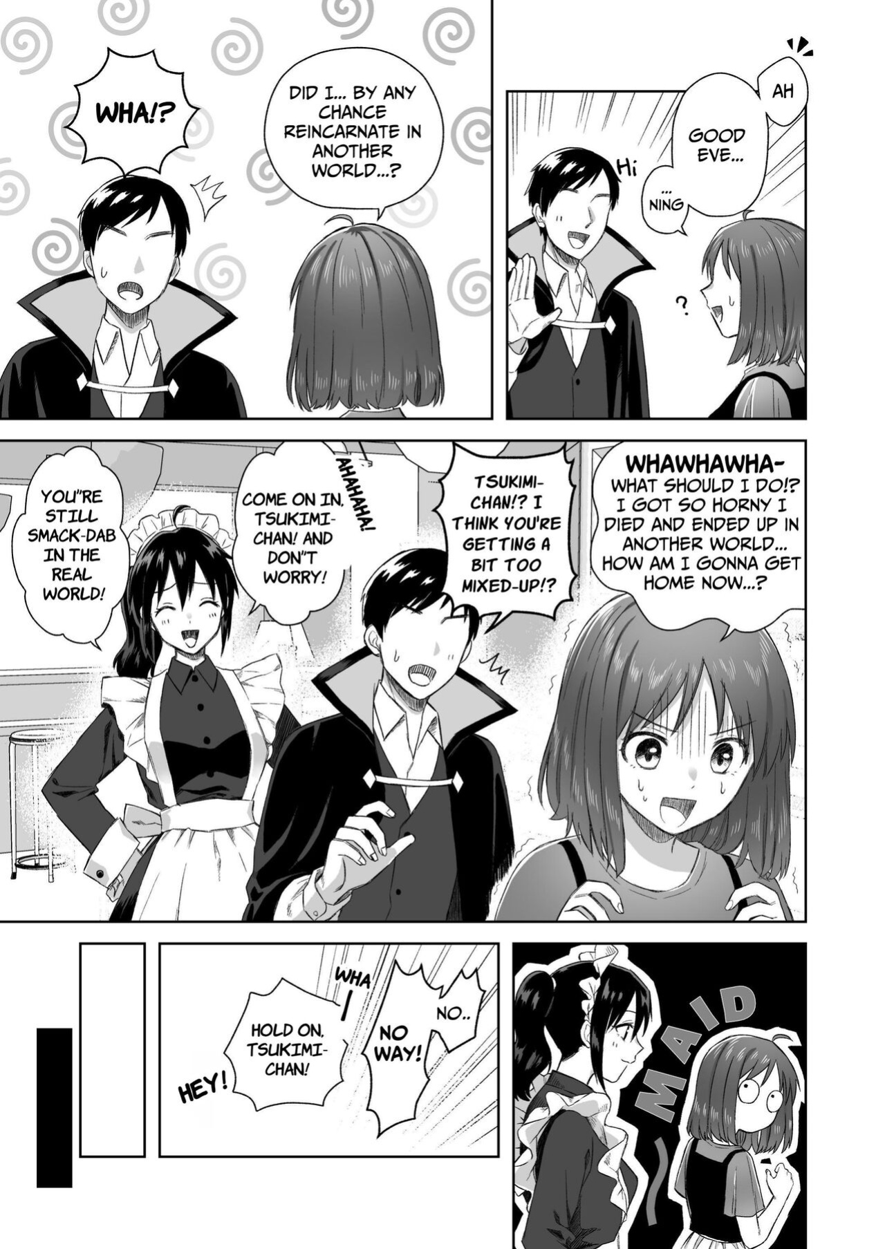 [Dolly-su (dorisu)] Nipuba- #2 Tsukimi-chan Cosplay no Maki | Nipple Bar- #2 Tsukimi-chan Cosplay Chapter