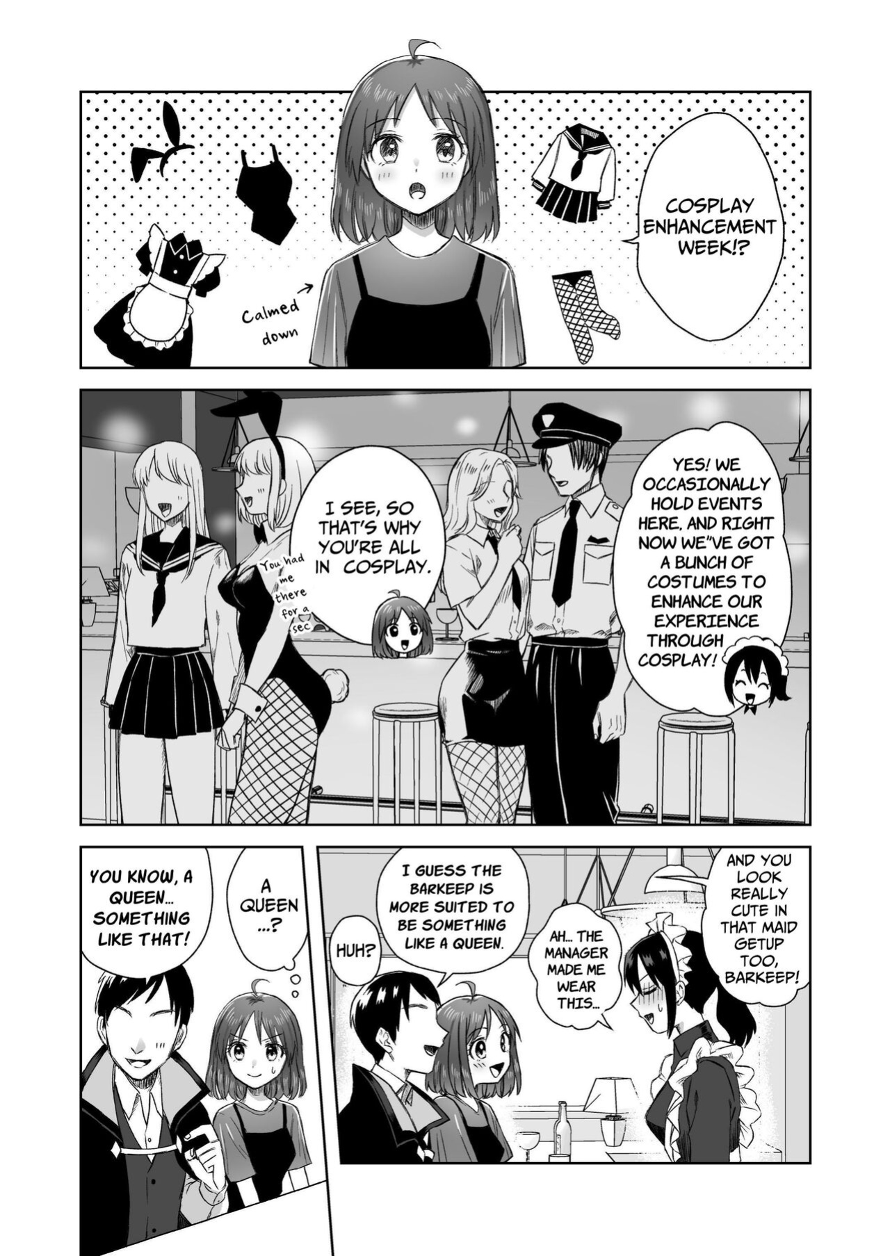 [Dolly-su (dorisu)] Nipuba- #2 Tsukimi-chan Cosplay no Maki | Nipple Bar- #2 Tsukimi-chan Cosplay Chapter