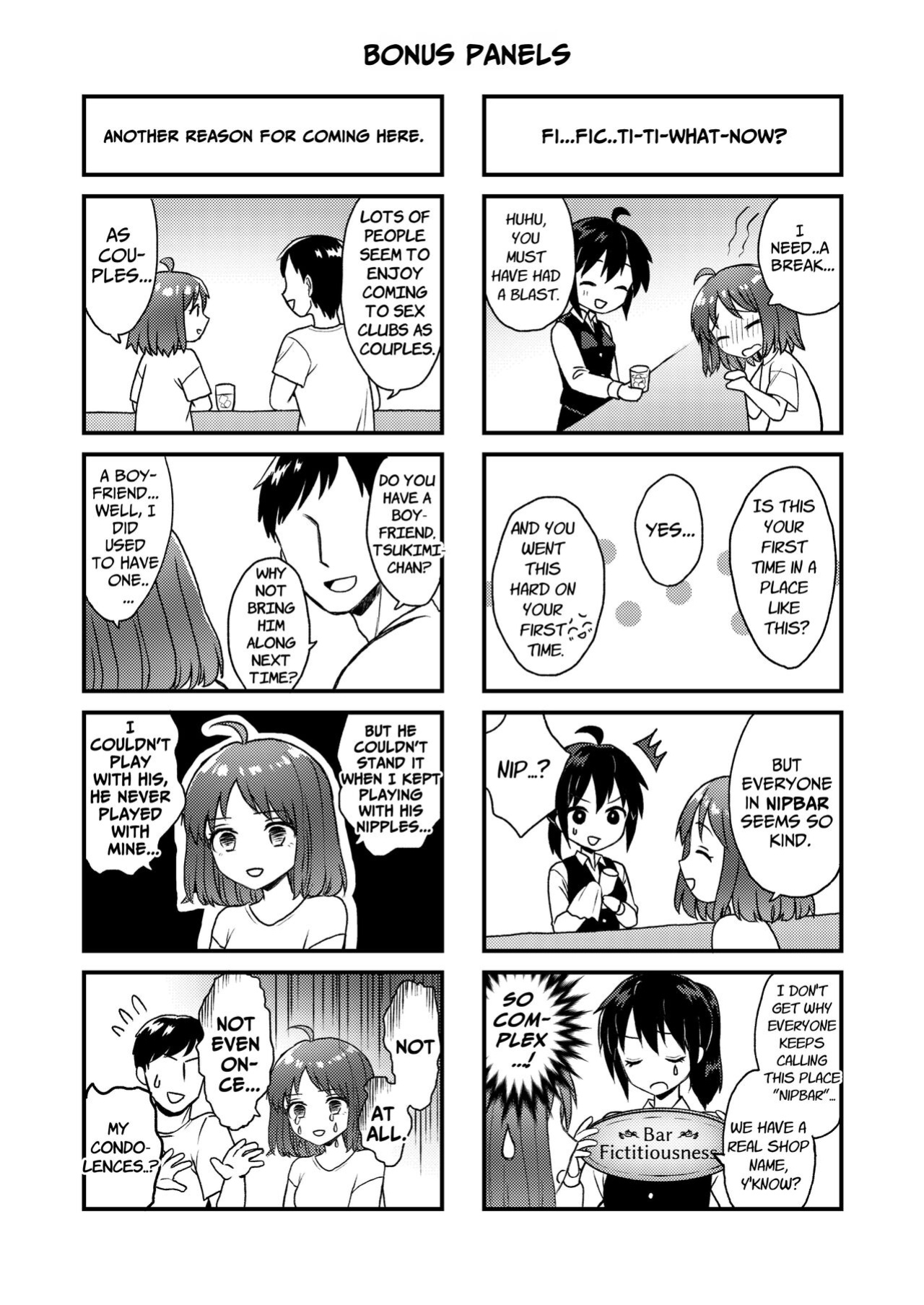 [Dolly-su (dorisu)] Nipuba- #1 Tsukimi-chan no Baai | Nipple Bar- #1 Tsukimi-chan Chapter
