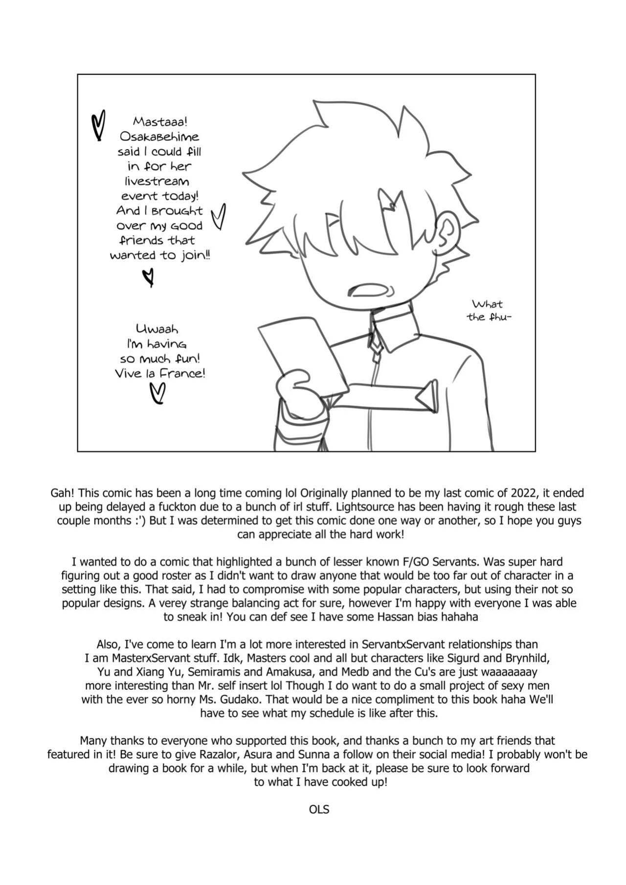 [0Lightsource] My Slice of Chaldea (Fate/Grand Order)