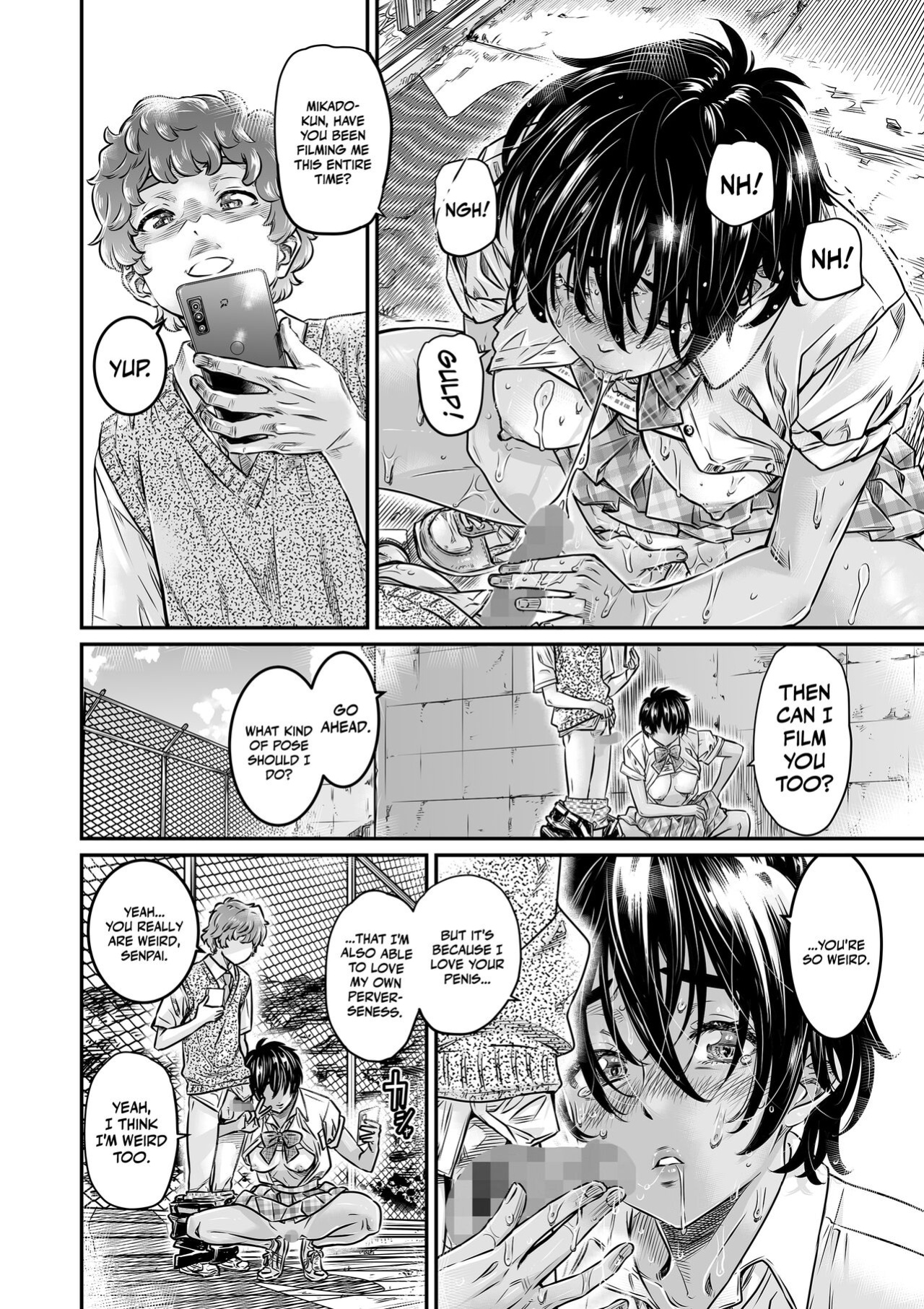 [Burning Shimai (MARUTA)] Shinchou 175cm no Rikujou Joshi | A 175cm-Tall Track-and-Field Girl Wants to Run with Her Male Kouhai's Semen Inside Her