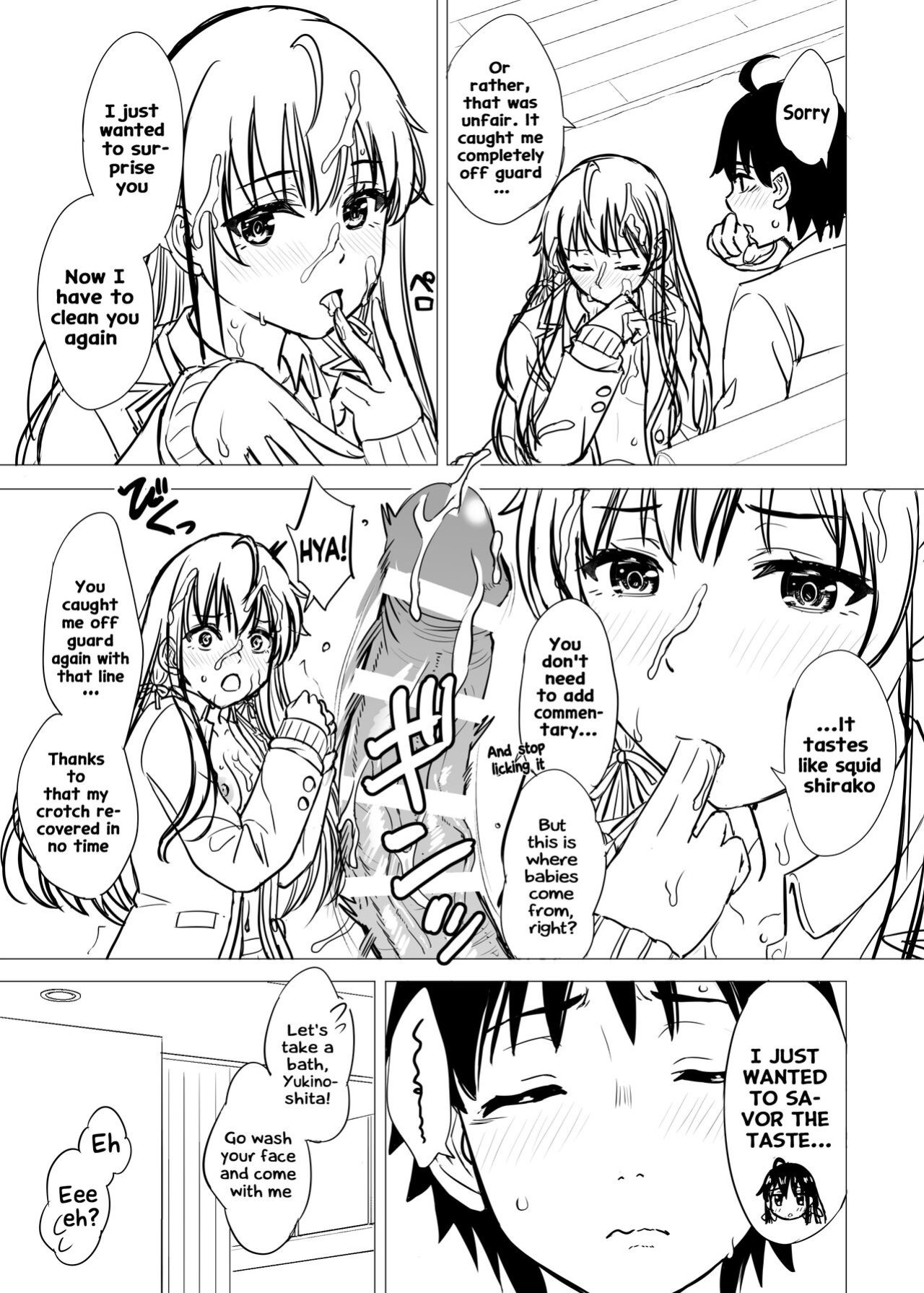 [Inanaki Shiki] Yukinon Manga (Yahari Ore no Seishun Love Come wa Machigatteiru.) [Hikarinokaze]