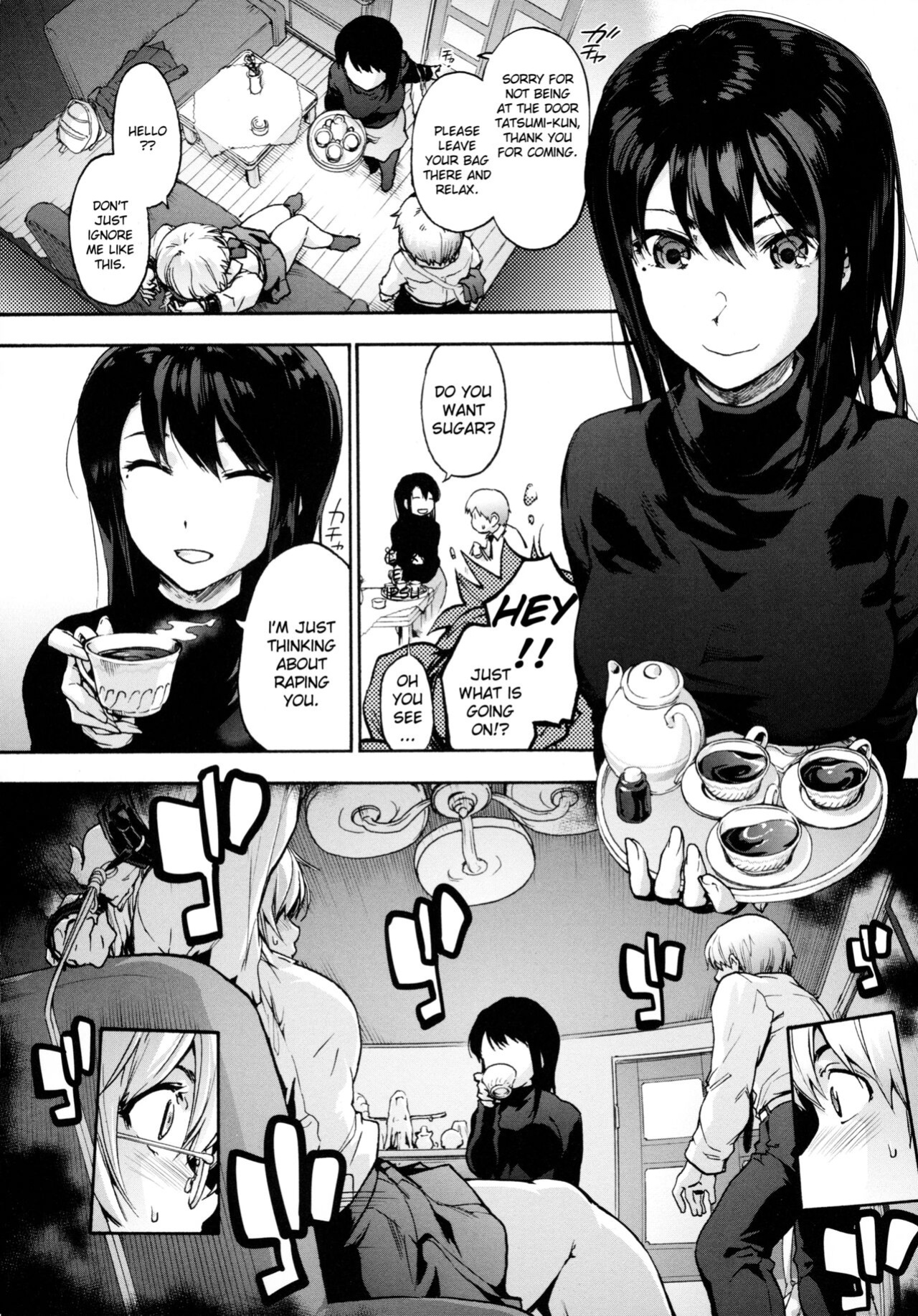 [Uba Yoshiyuki] Harem Cult side HAREM Chapter 1 | La carte, s'il vous plait | The Map, Please [naetranslates]
