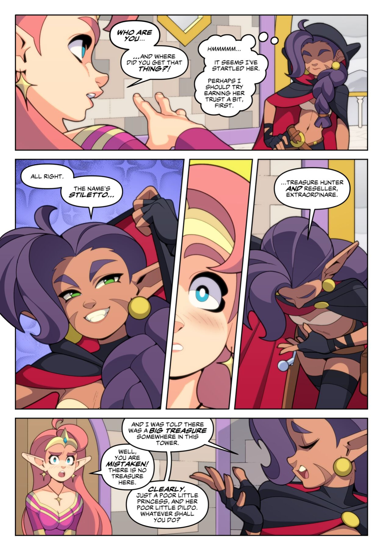 [Erotibot] Stellar & Stiletto (Comic)
