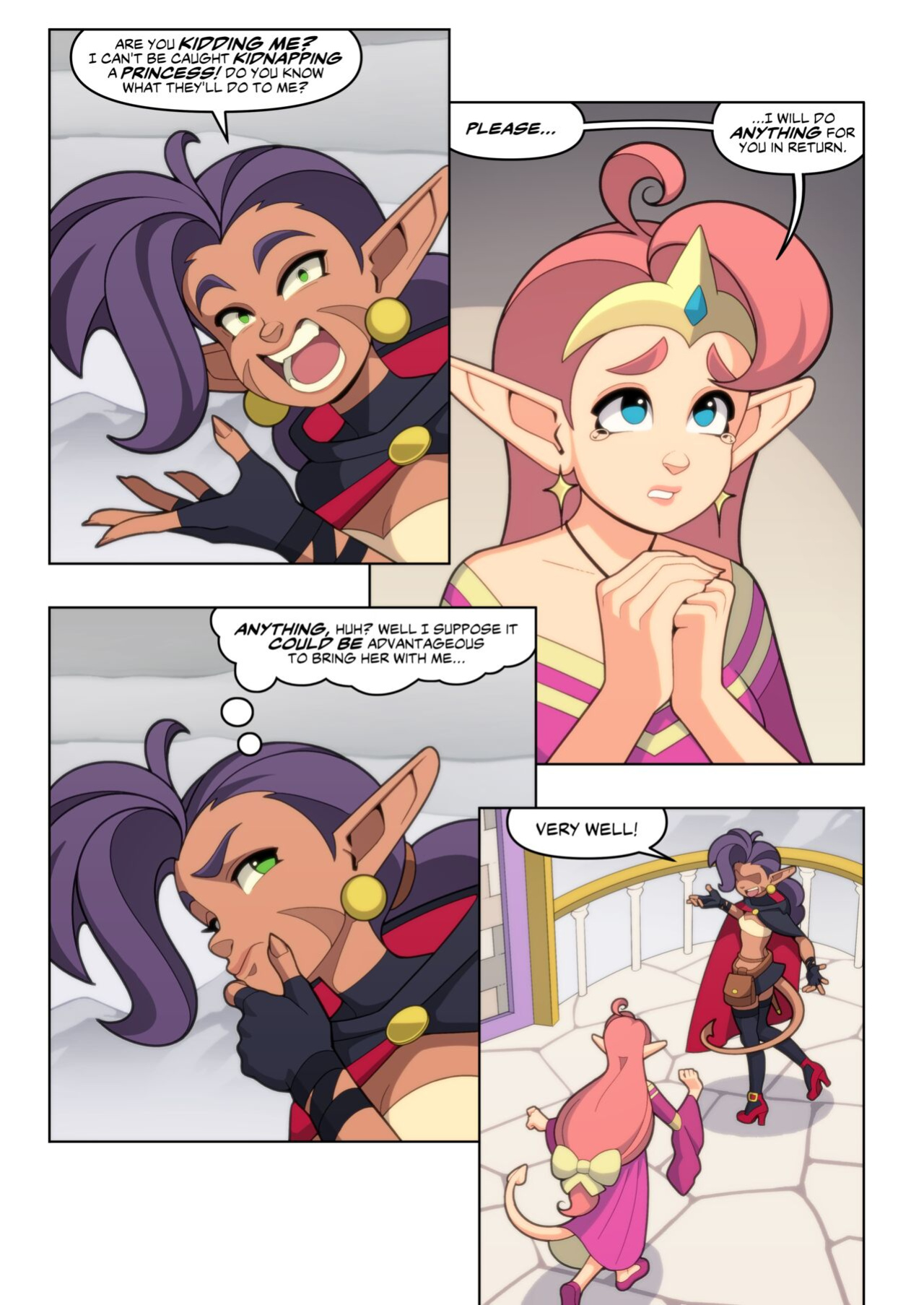 [Erotibot] Stellar & Stiletto (Comic)
