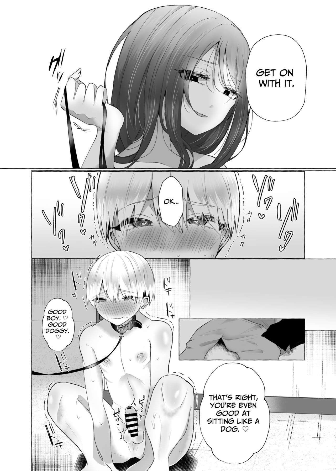 [fun aquarium (Umino Ryo)] Boku wa Kanojo no Inu ni naru ~jimikei kanojo ni aisarete to sarete shiborareru~