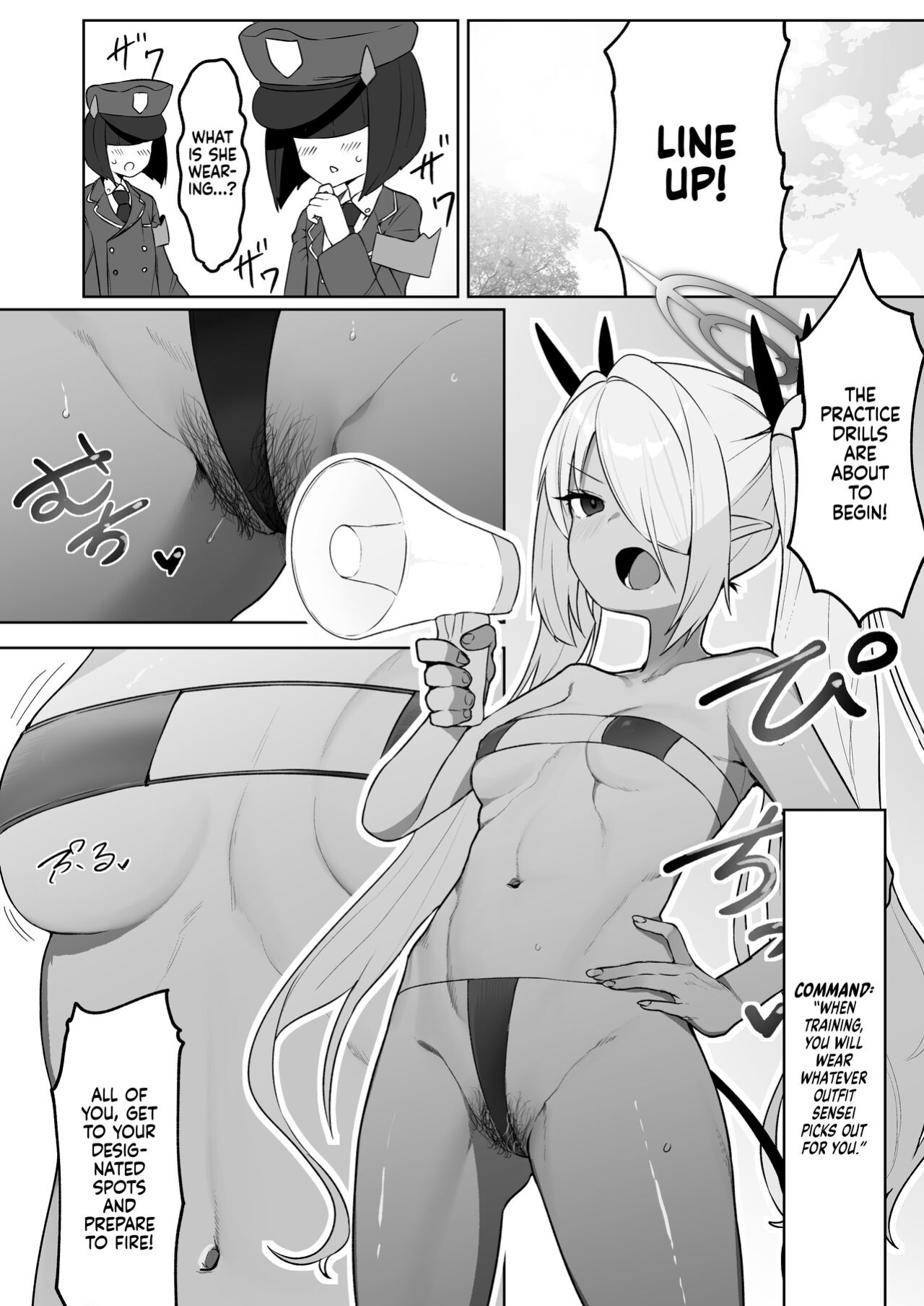 [Salty Dog. (Umashio)] Shiromi Iori o Hypno-ru. | Shiromi Iori Gets Hypnotized. (Blue Archive) [Xzosk]