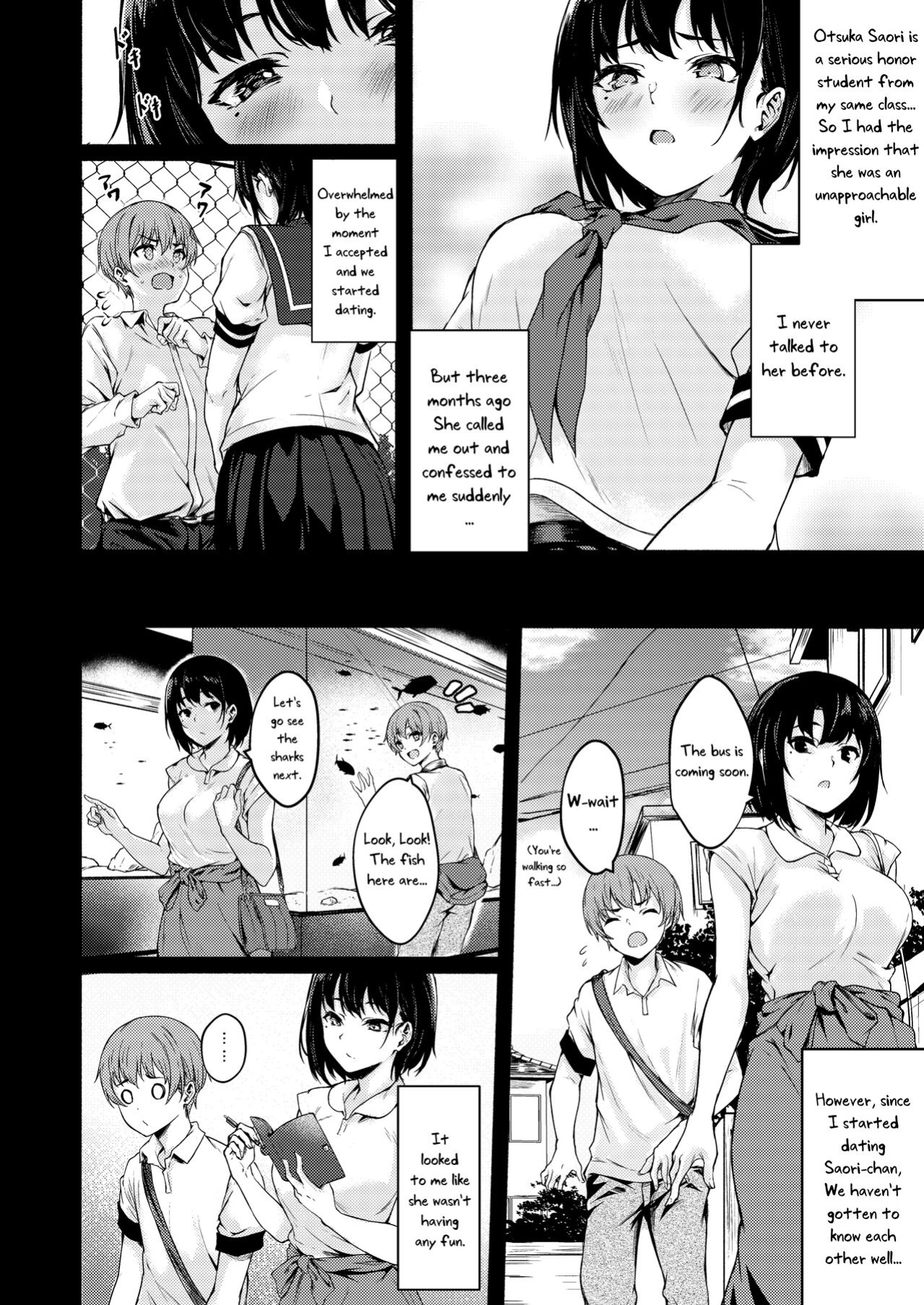 [7 Rensa (Aramaki Echizen)] Okki na Saori-chan wa Bukiyou ni Eroi [Uncle Bane]