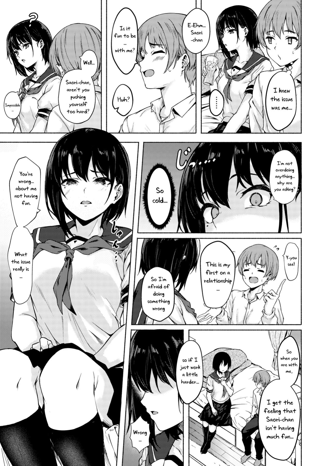 [7 Rensa (Aramaki Echizen)] Okki na Saori-chan wa Bukiyou ni Eroi [Uncle Bane]