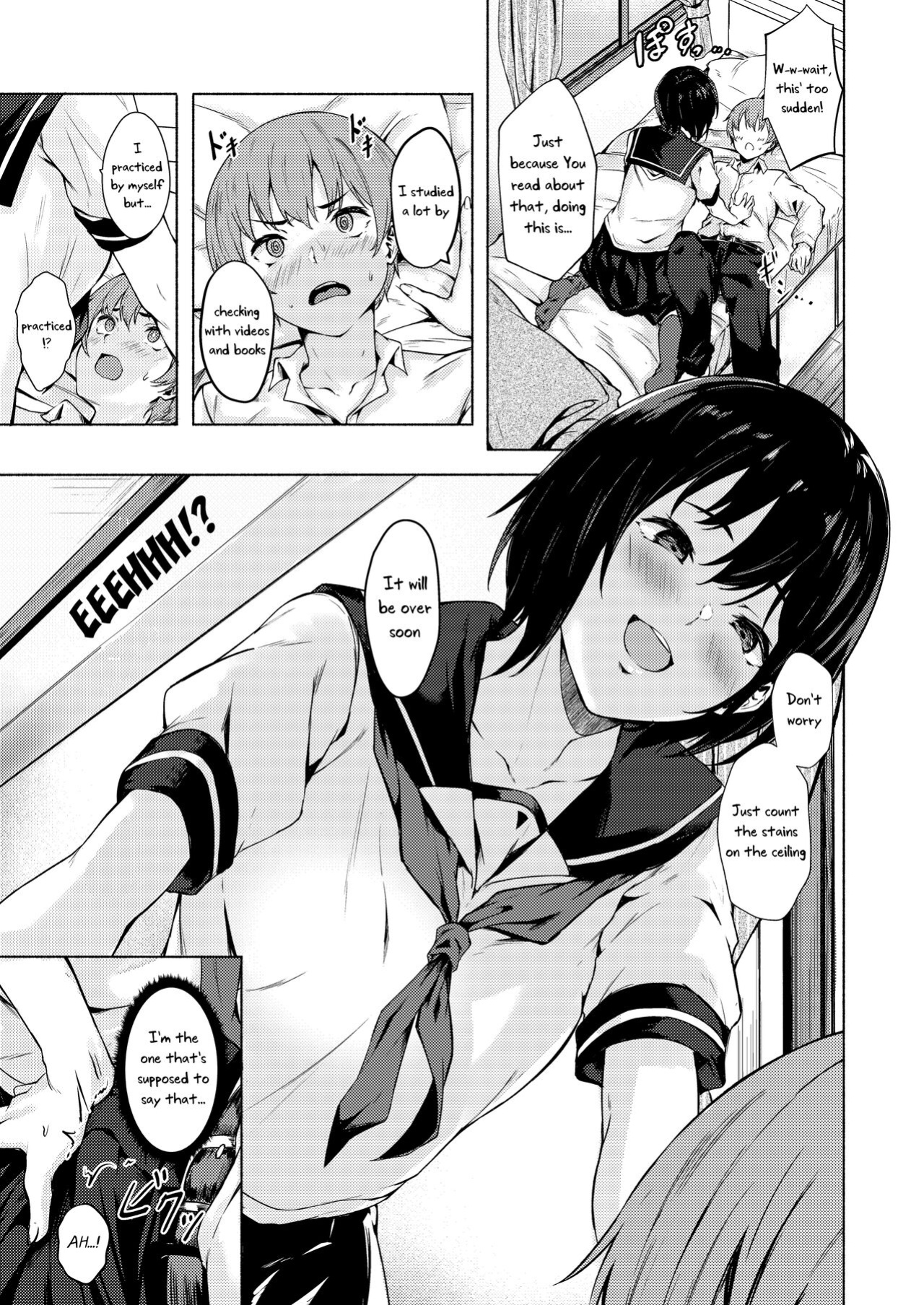 [7 Rensa (Aramaki Echizen)] Okki na Saori-chan wa Bukiyou ni Eroi [Uncle Bane]