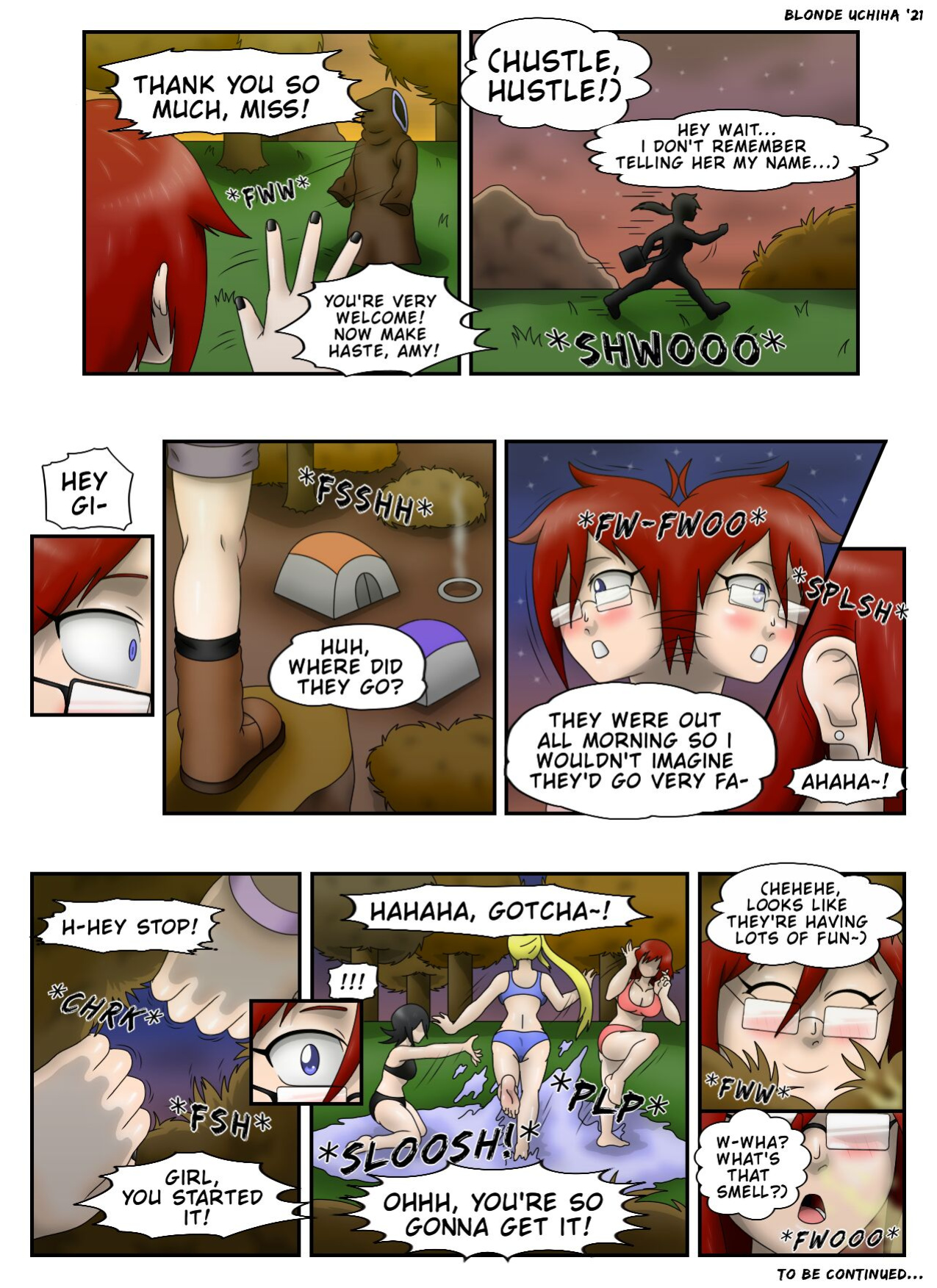 [BlondeUchiha (WolfenUchiha111)] Amy's Fiendish Hike + Extras