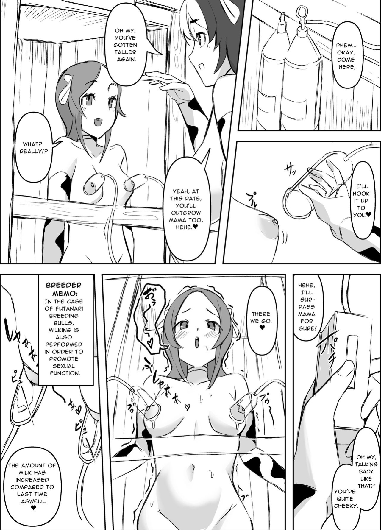 [Honyuubin (Tikubin)] Futanari Sakusei Bokujou Monogatari | Futanari Cumsuckery Ranch Tale [RWfuta]