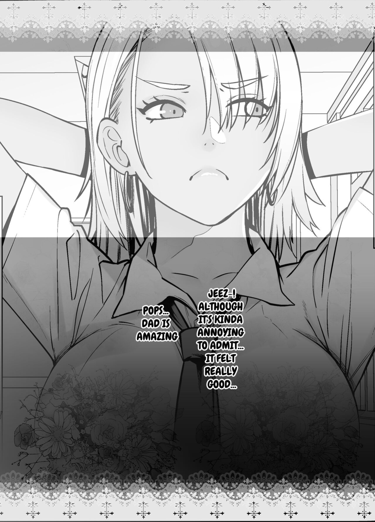 [Kouchaya (Ootsuka Kotora)] Galmusume ga Chichioya tono AijouX | Gyaru Daughter Has Passionate Sex With Her Dad [Kataku]