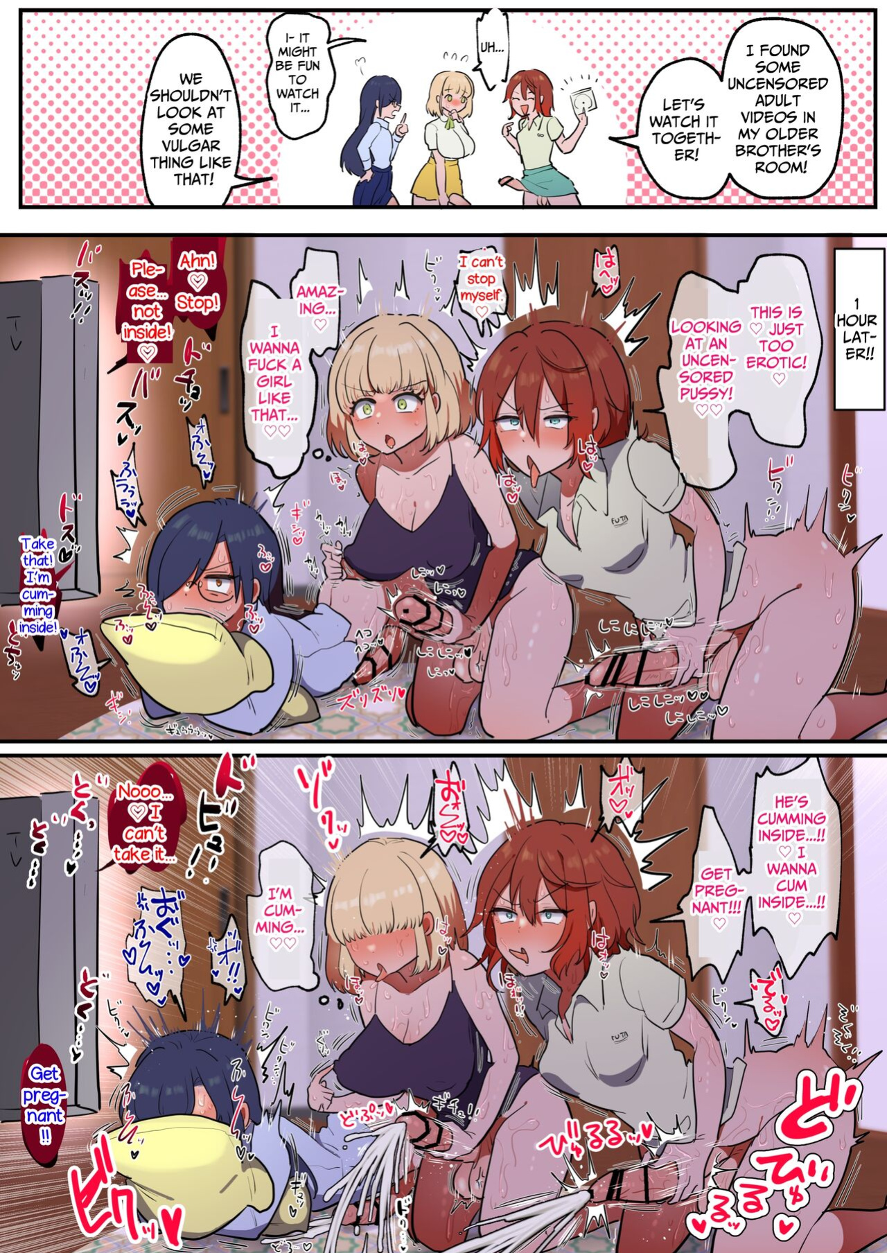 [Fence 14] Futanari Musume no Tanetsuke Press! | Futanari Girl's Mating Press! [Penguin Piper]