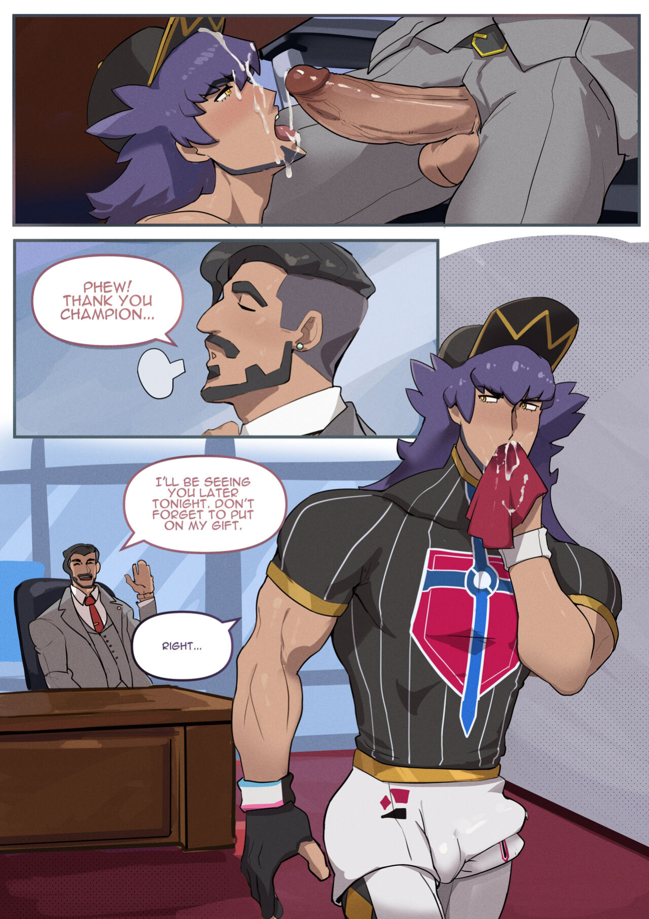 [Kaito Draws] Rose x Leon Comic