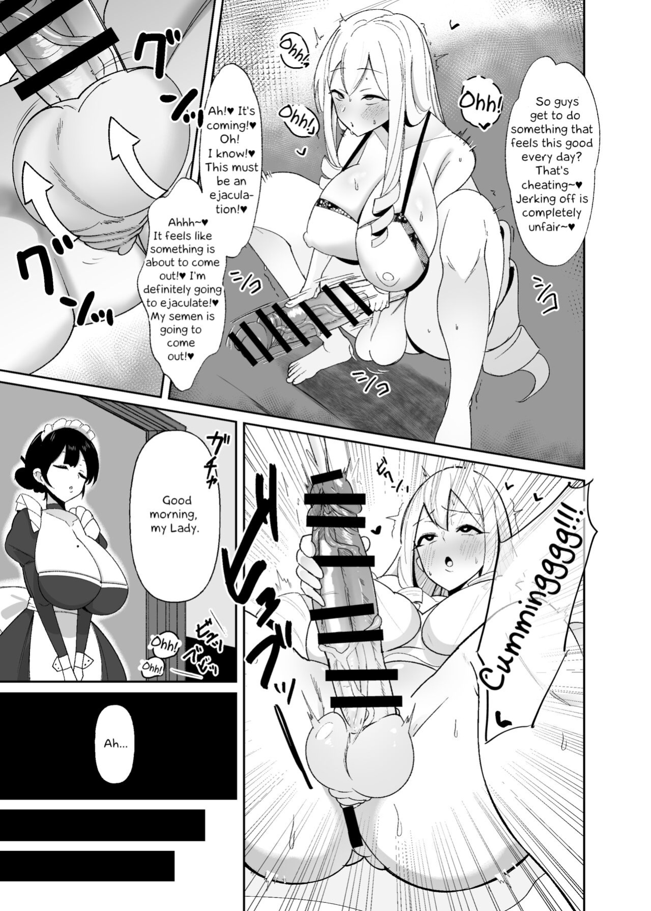 [Kosuko Teikoku (sella)] Otome Game no Akuyaku Reijou ni Tensei Shitara Ura Settei de Futanari deshita ~Ch. 1~ | I was reincarnated as a villainess in an otome Game who was a futanari in her backstory [Erelzen]