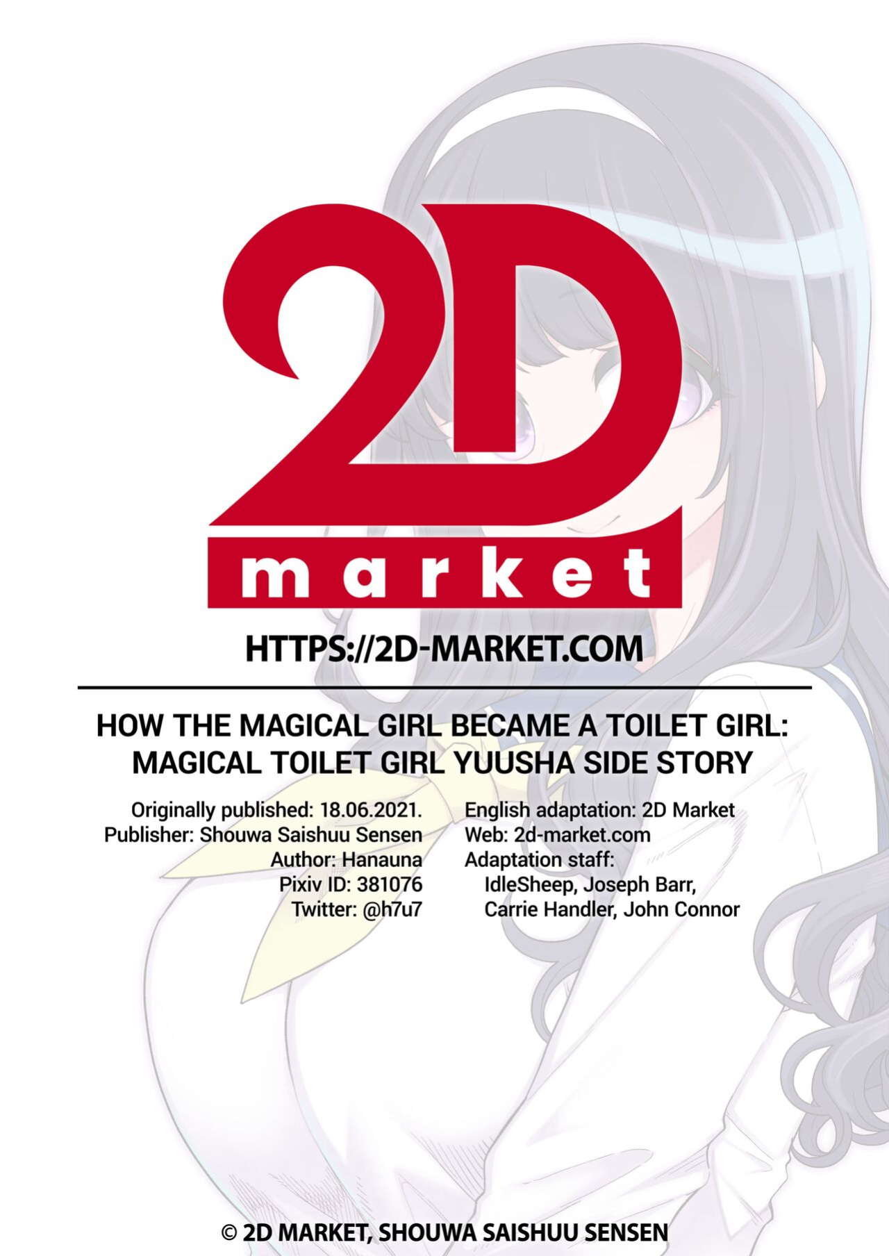 [Shouwa Saishuu Sensen (Hanauna)] Kanojo ga Benjo ni Natta Wake - Mahou Shoujo Yuusha-chan Gaiden | How The Magical Girl Became a Toilet Girl - Magical Toilet Girl Yuusha Side Story