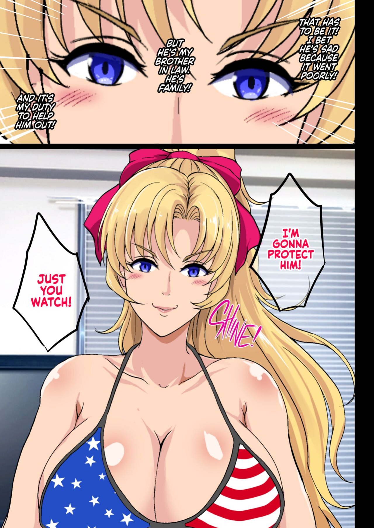 [Shouchuu MAC (Hozumi Kenji)] Blond Sister-in-Law NTR