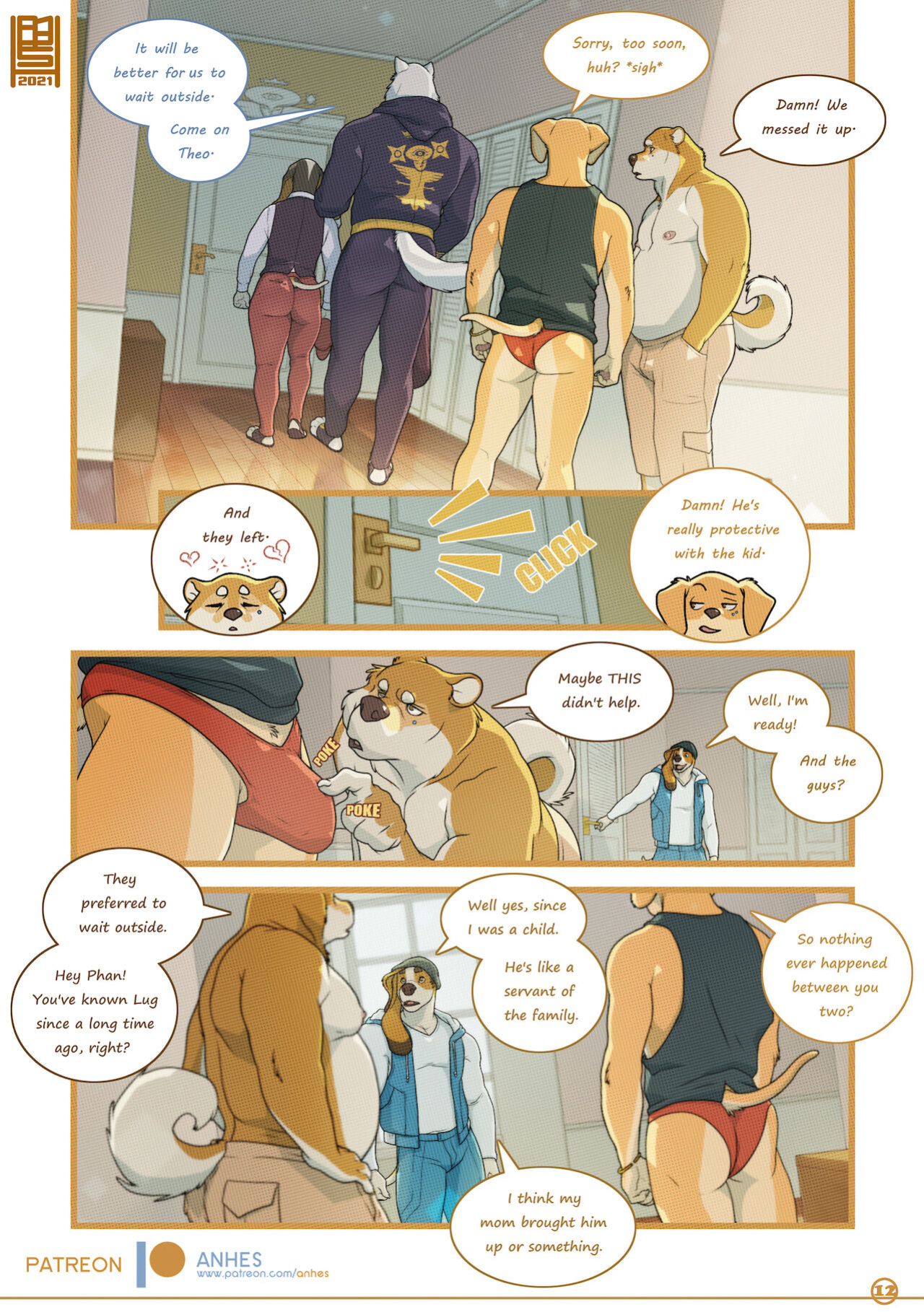 [Anhes] Lush Puppies Chapter 3: Petty Problematic Passions