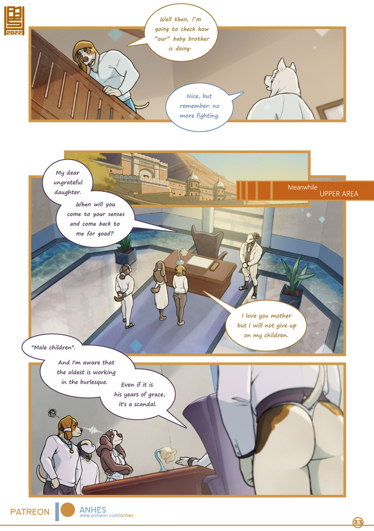 [Anhes] Lush Puppies Chapter 3: Petty Problematic Passions