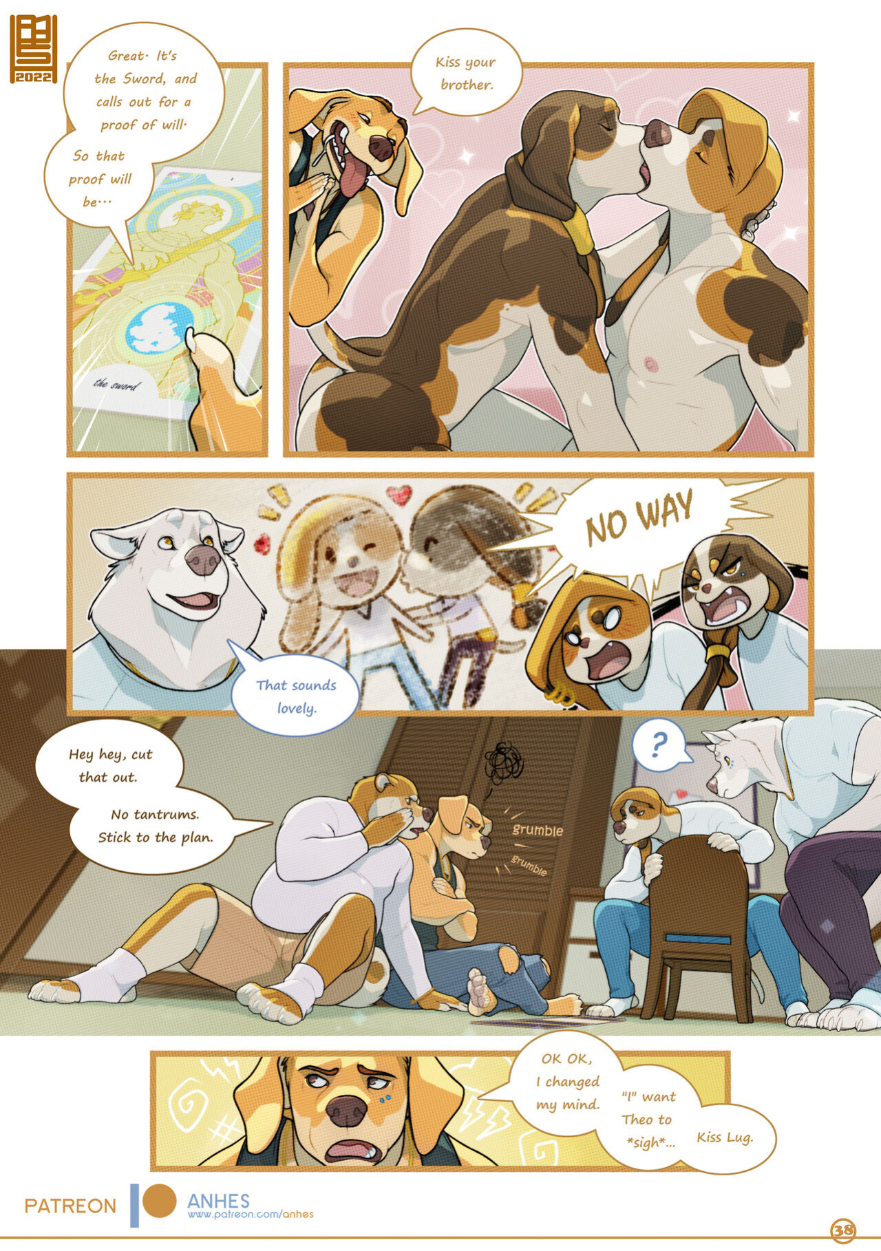 [Anhes] Lush Puppies Chapter 3: Petty Problematic Passions