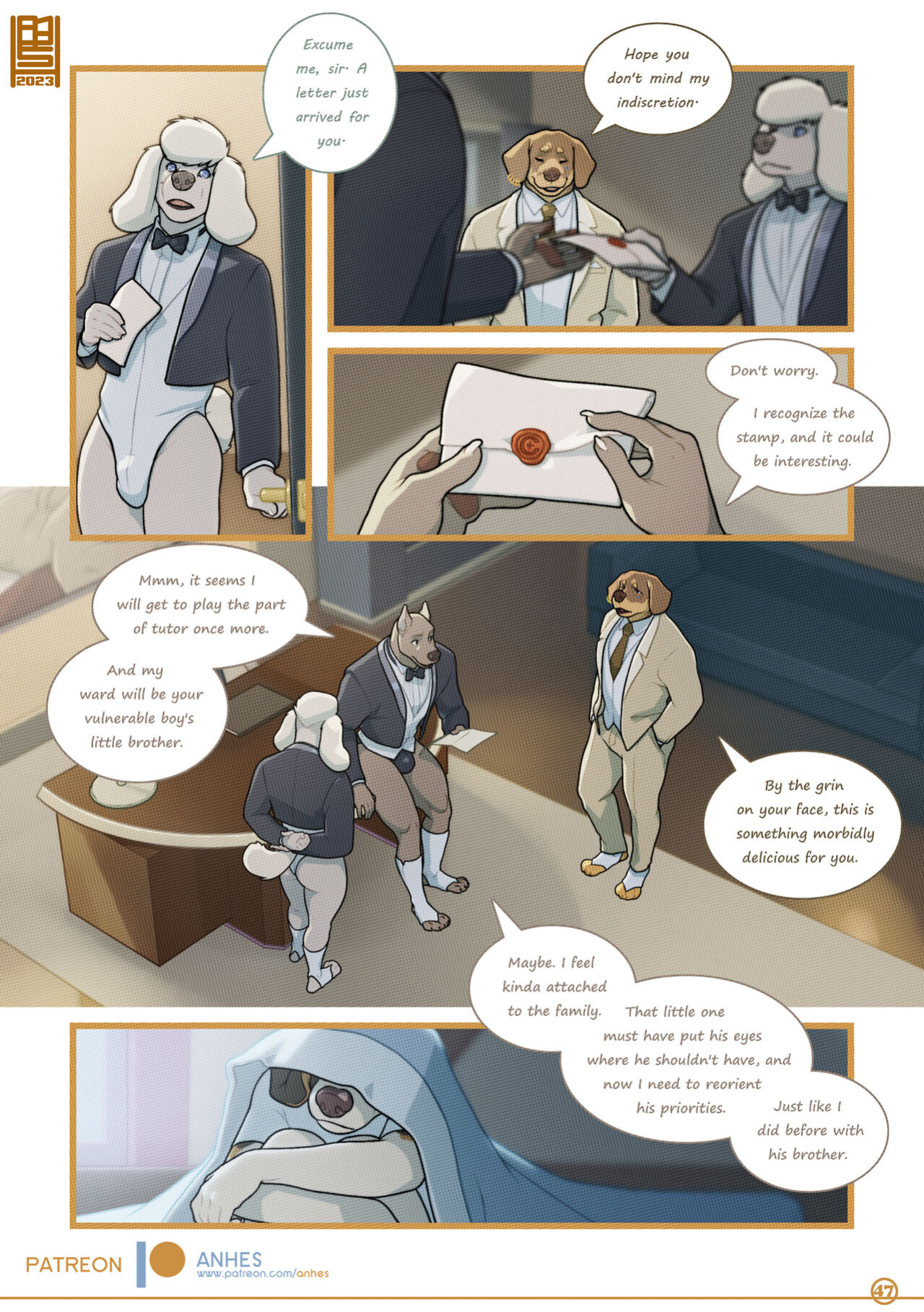 [Anhes] Lush Puppies Chapter 3: Petty Problematic Passions