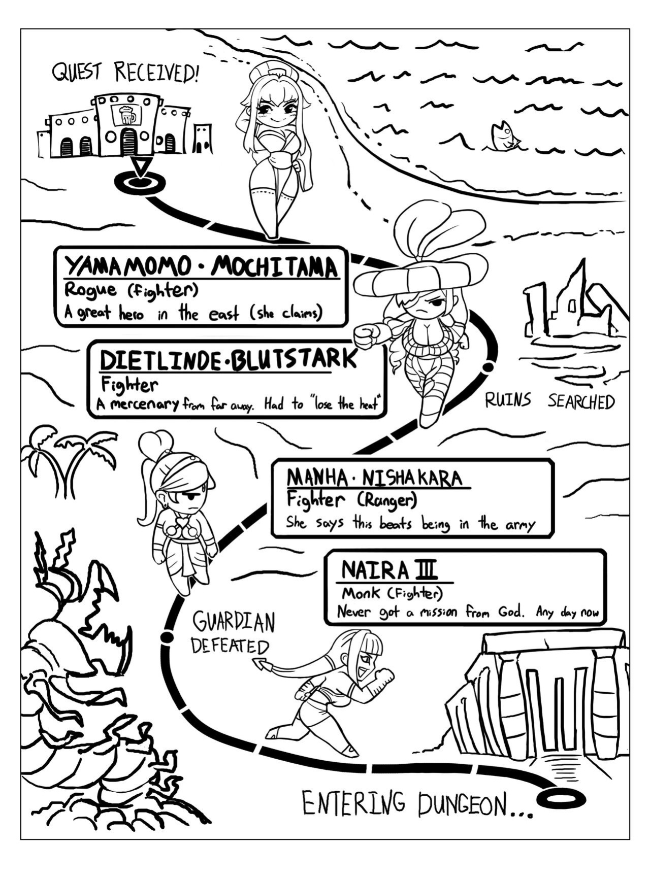 [Aka6] Dungeon Creeps