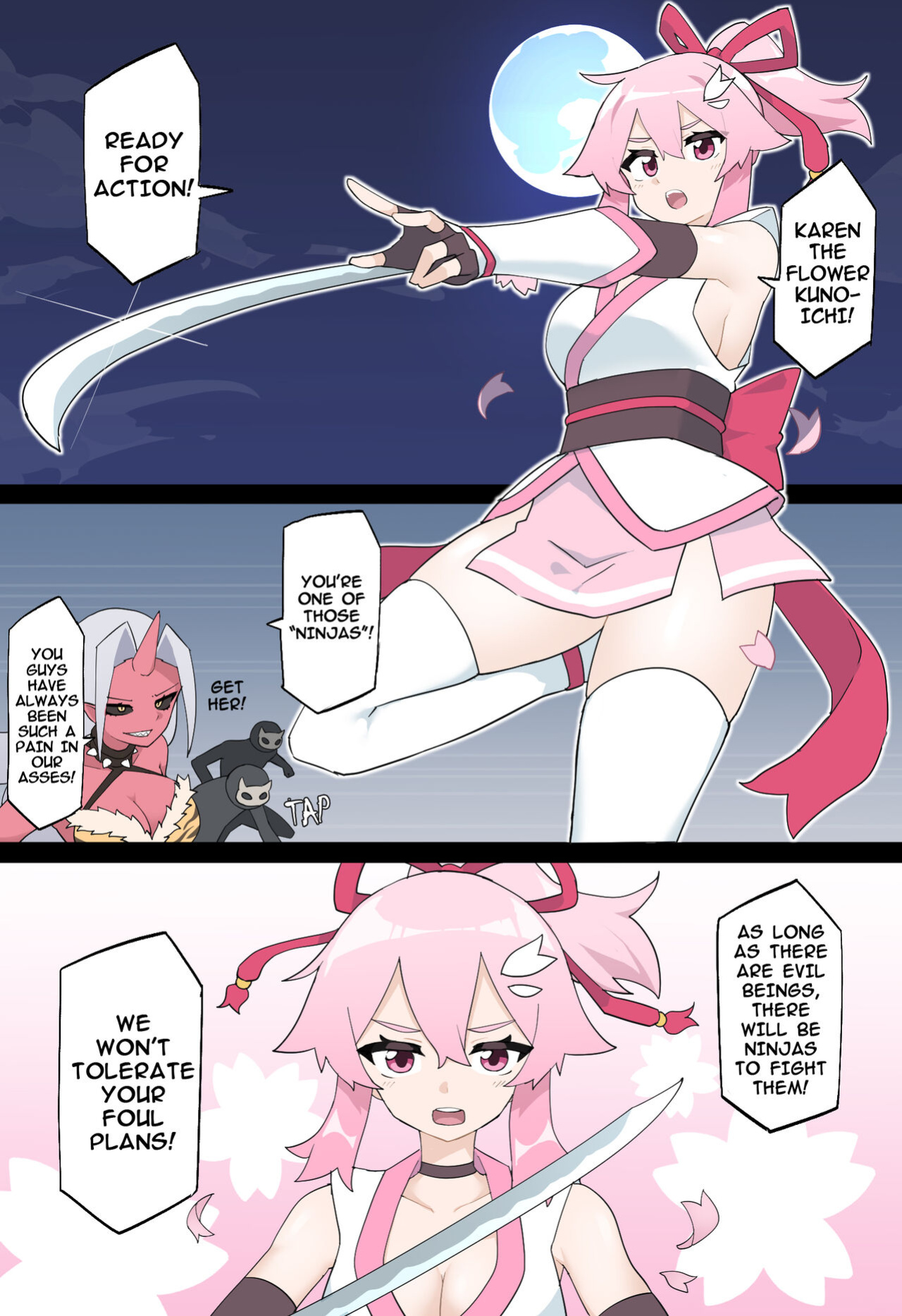 [Yumekakiya (MuuMuu, Rioreori)] Hana no Kunoichi Karen Daiikkan | Karen The Flower Kunoichi Chapter 1