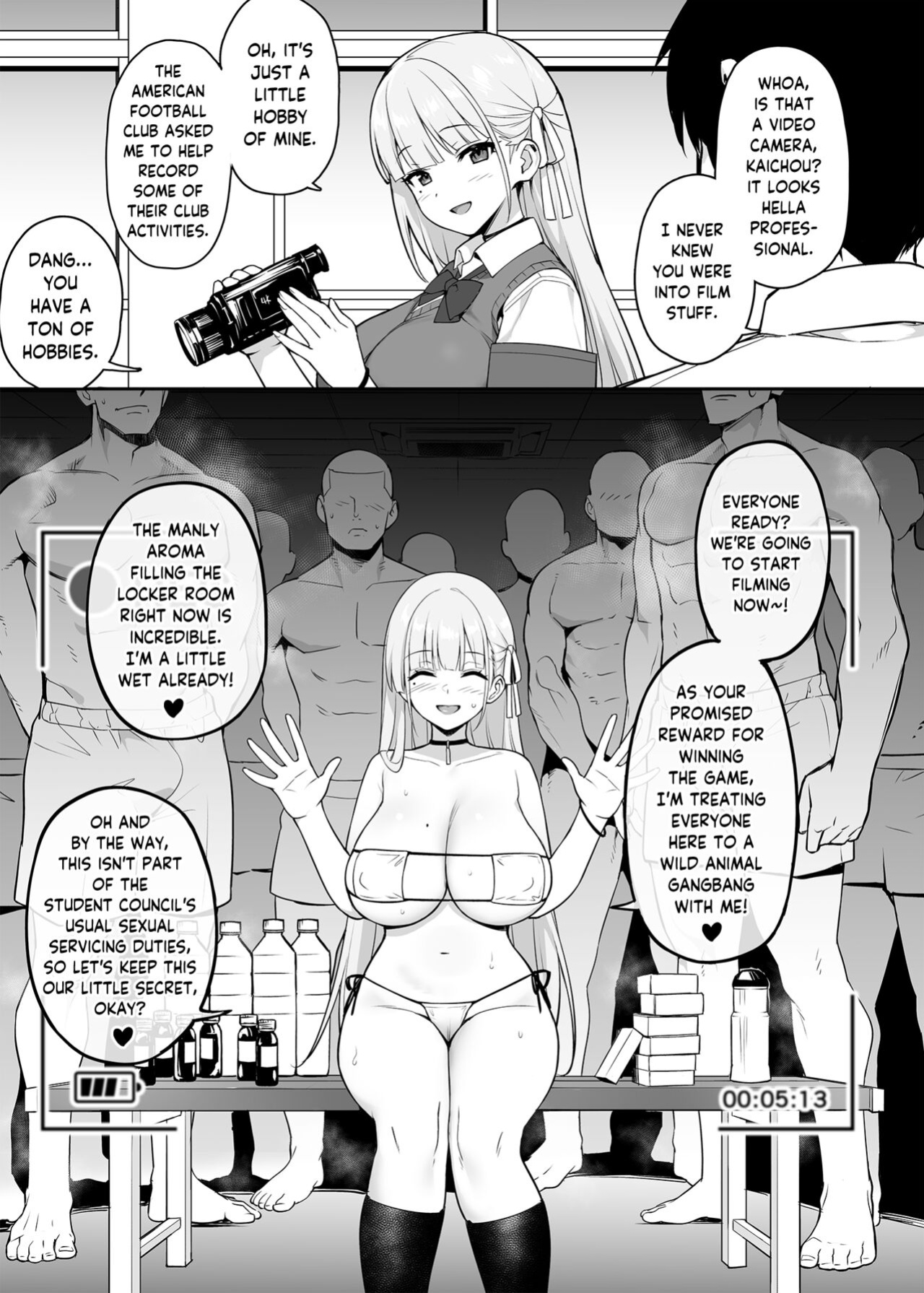 [TRY] Akogare no Seitokaichou ga Kyonyuu Sugiru Ken | The Beloved Student Council President With the Obscenely Big Tits [SaLamiLid]
