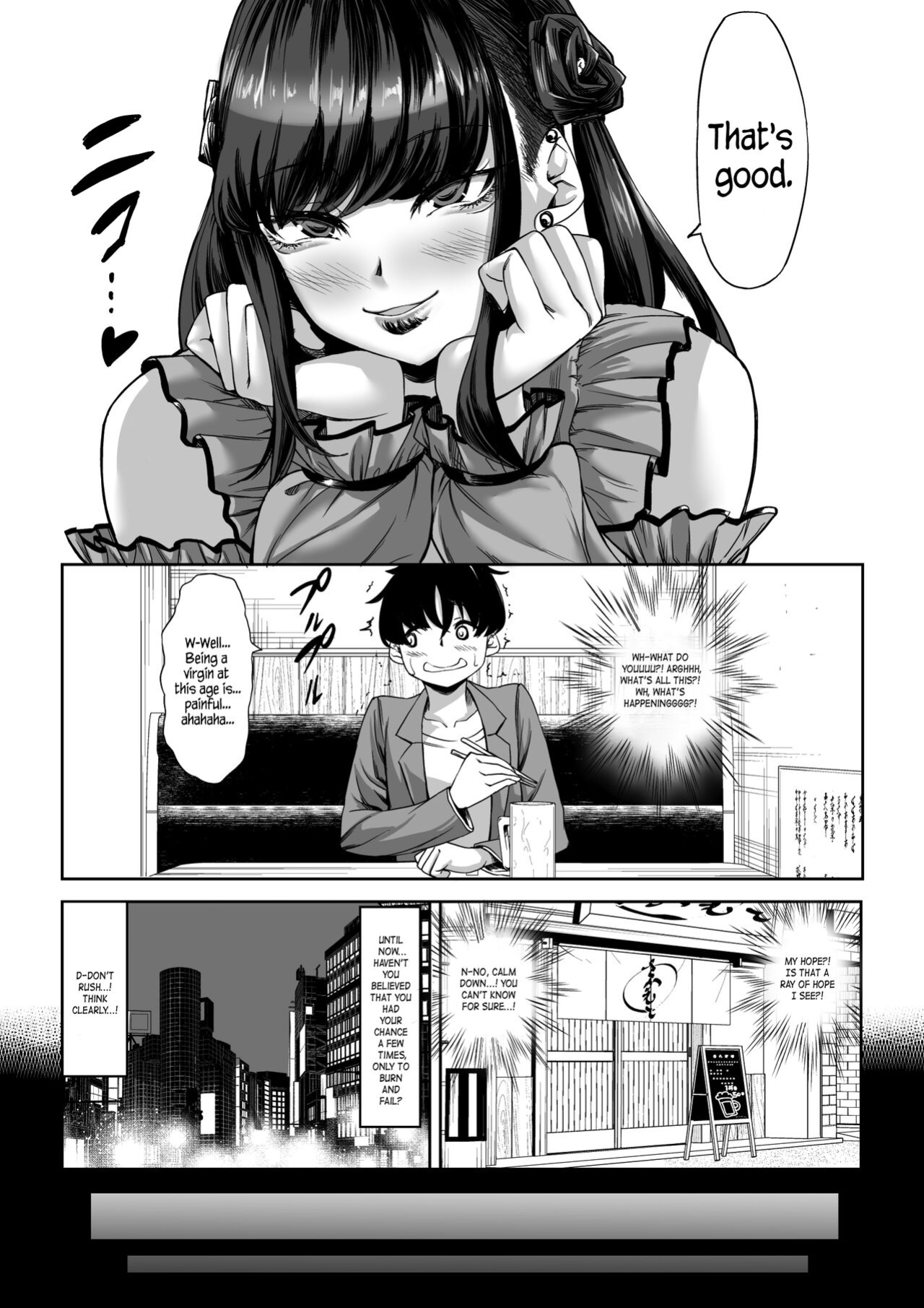 [Nanakorobi Yaoki (kinntarou)] 211cm no Jirai-kei Joshi ni Nerawarete Mou Nigerarenai | A 211cm Tall Jirai-kei Girl Has Her Eyes on Me, and I Can't Escape♡ [Naellea]