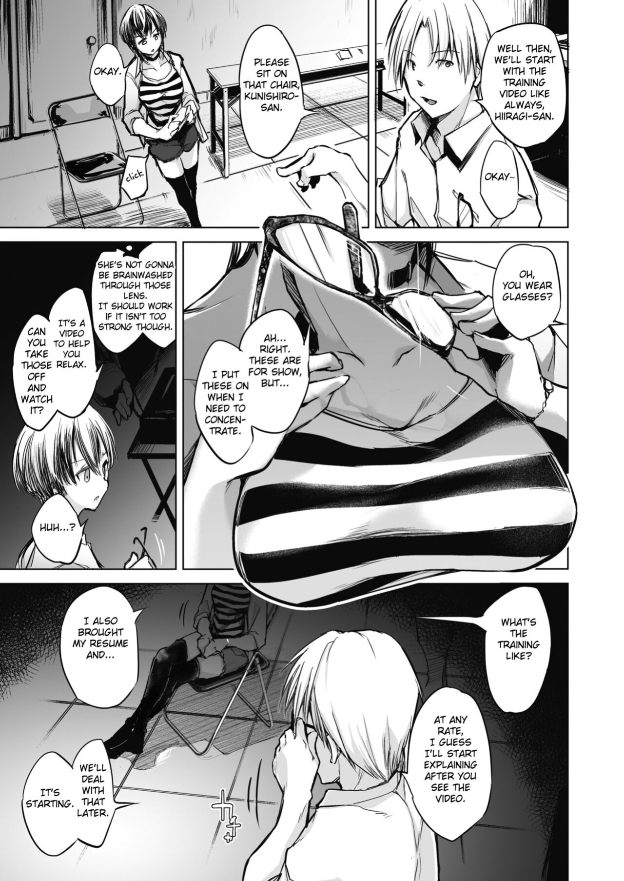 [Shijokko] Sennou Sareru dake no Kantan na Oshigoto desu [Fated Circle] [Incomplete]