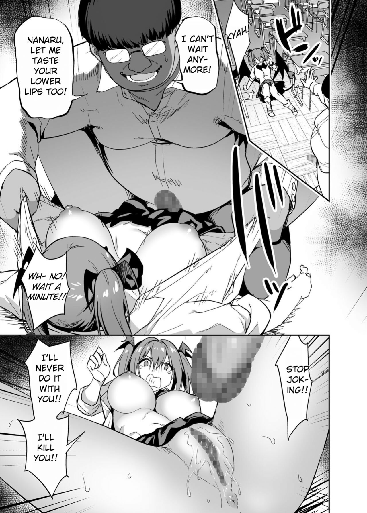 That time when I punished a cheeky gal by turning her into a succubus