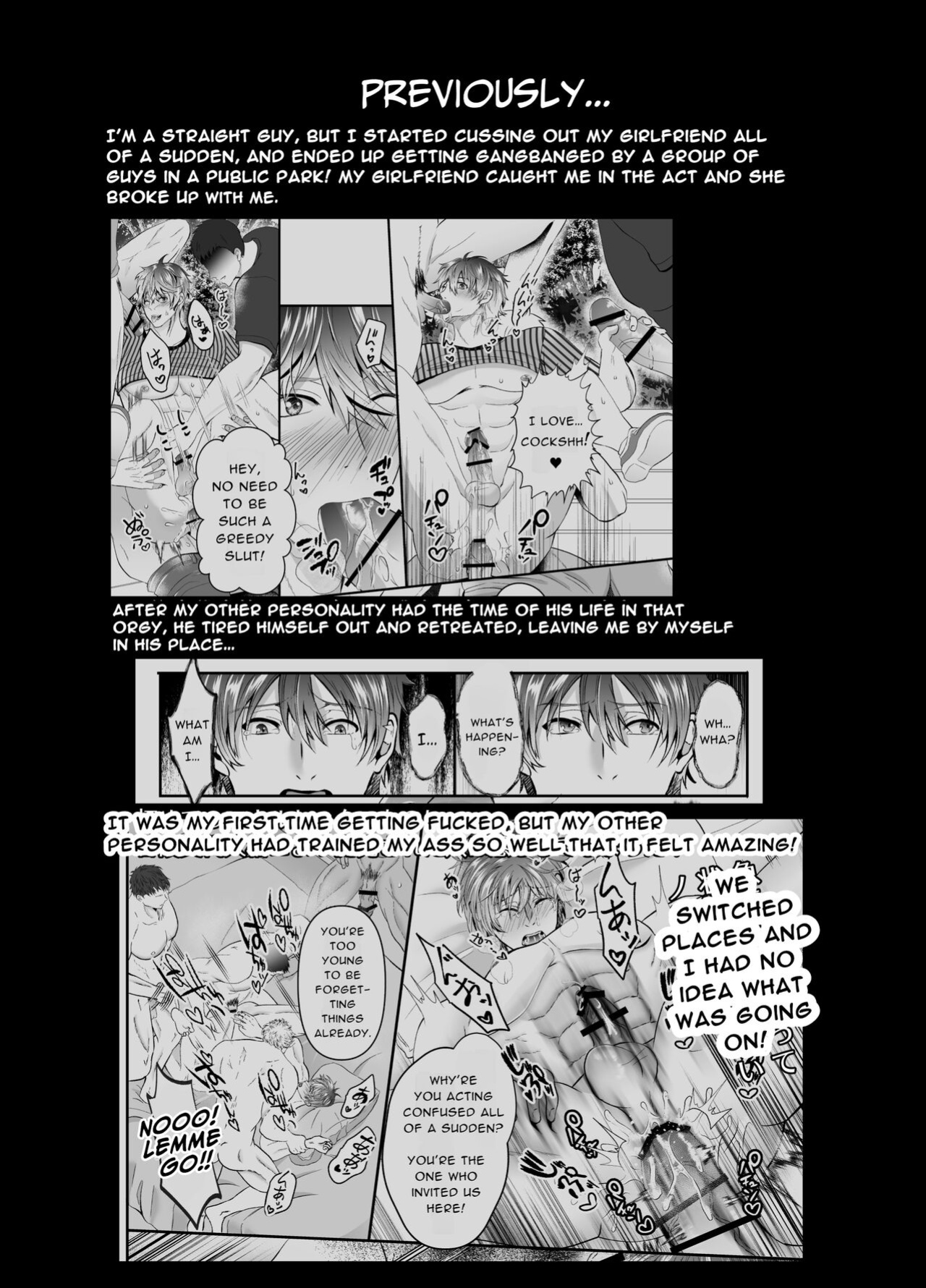[West kiosk] I’m a Straight Guy Who Got Instantly Corrupted From Getting Anally Creampied! 2